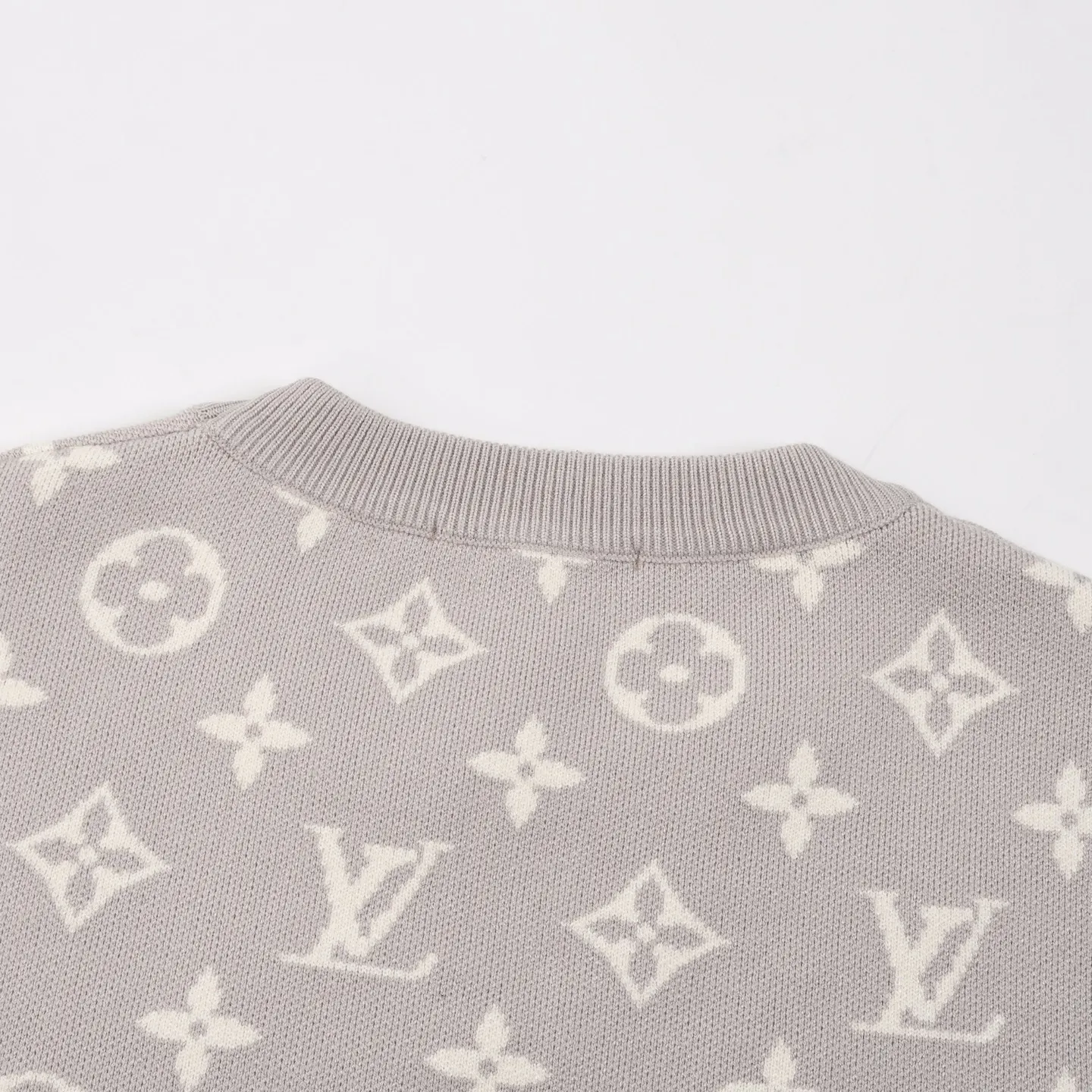 Monogram Jacquard Crew-Neck Sweater D18020331 — view 9