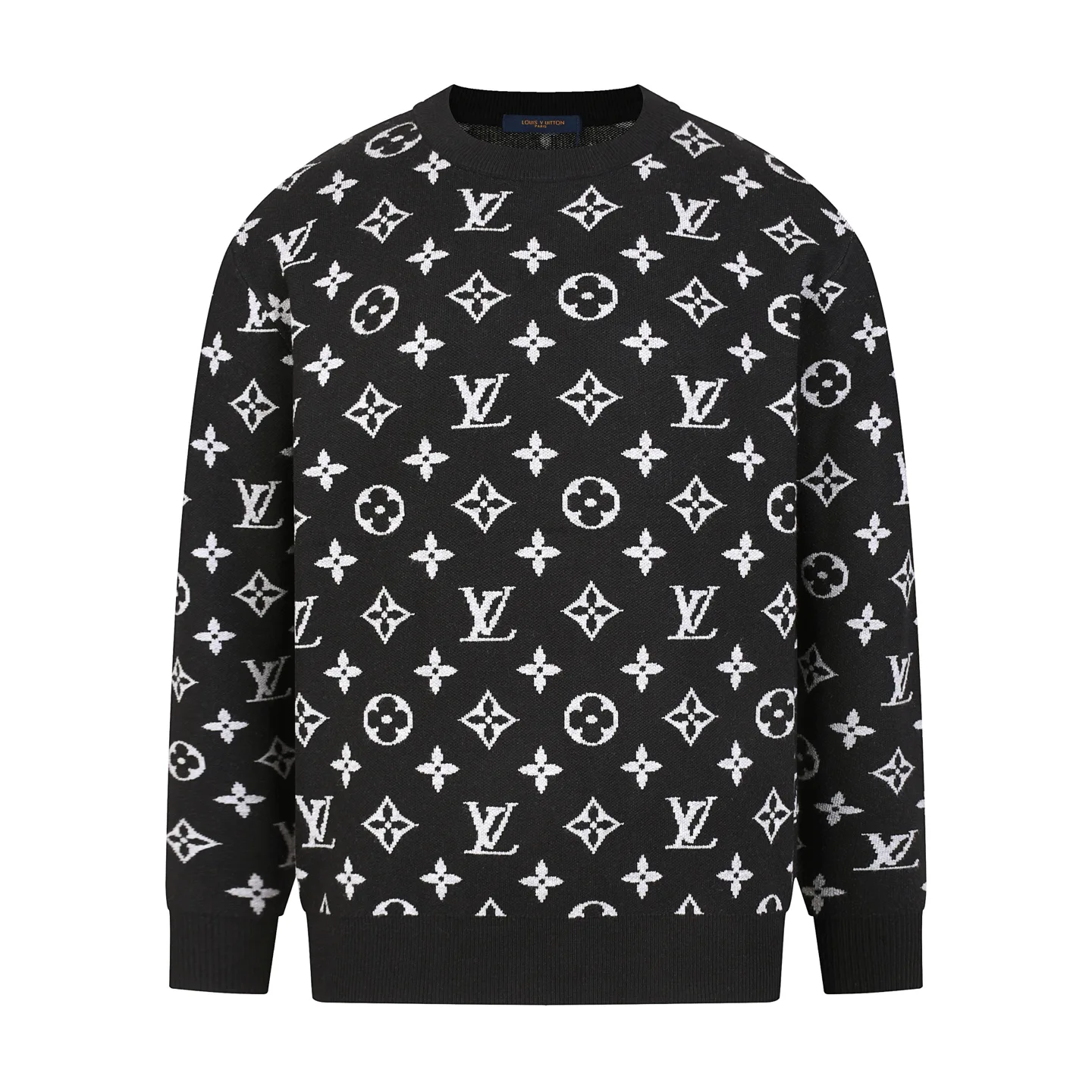 Monogram Jacquard Crew-Neck Sweater D18020333