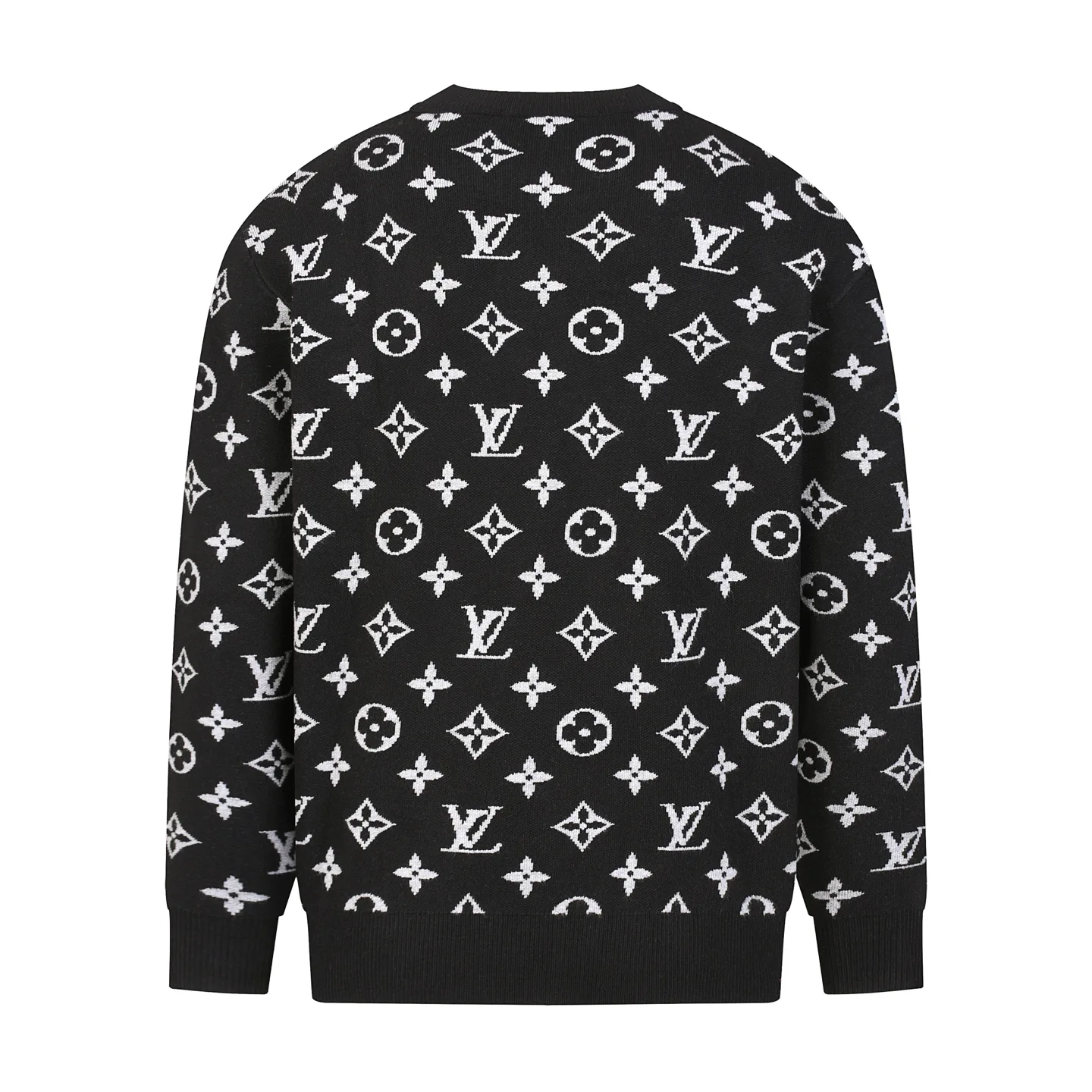 Monogram Jacquard Crew-Neck Sweater D18020333 — view 2