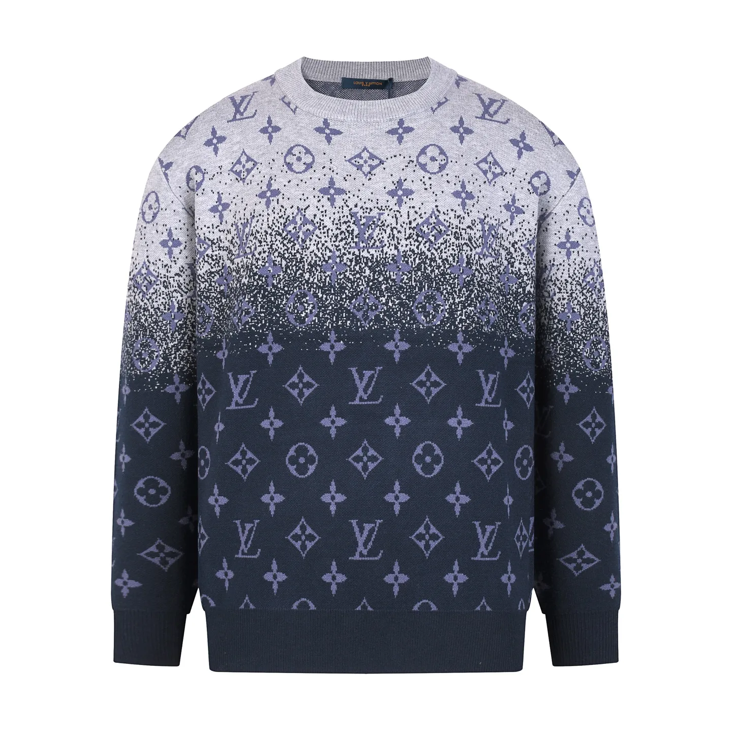 Monogram Gradient Crew-Neck Sweater D18020334