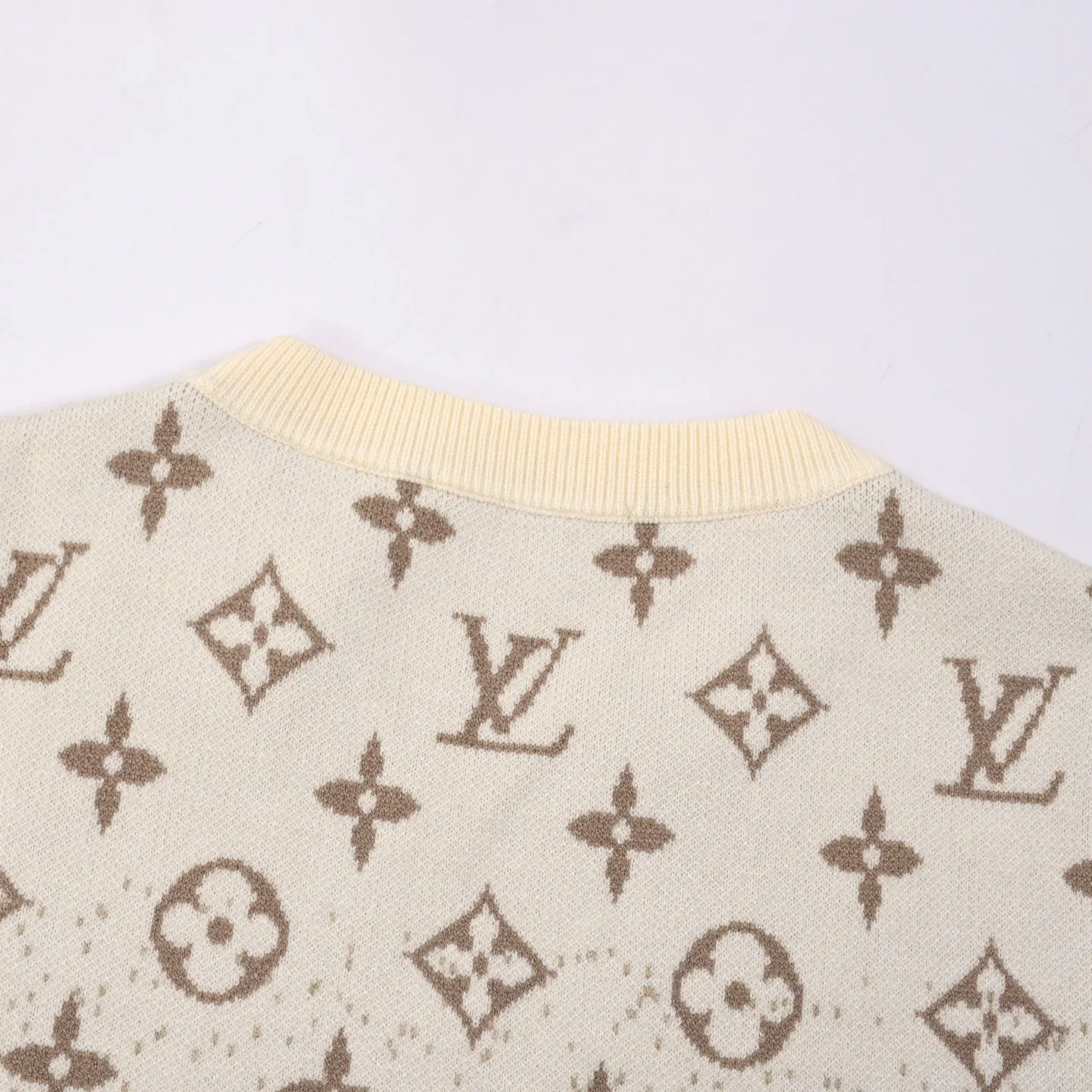 Monogram Gradient Crew-Neck Knit Sweater D18020335 — view 6