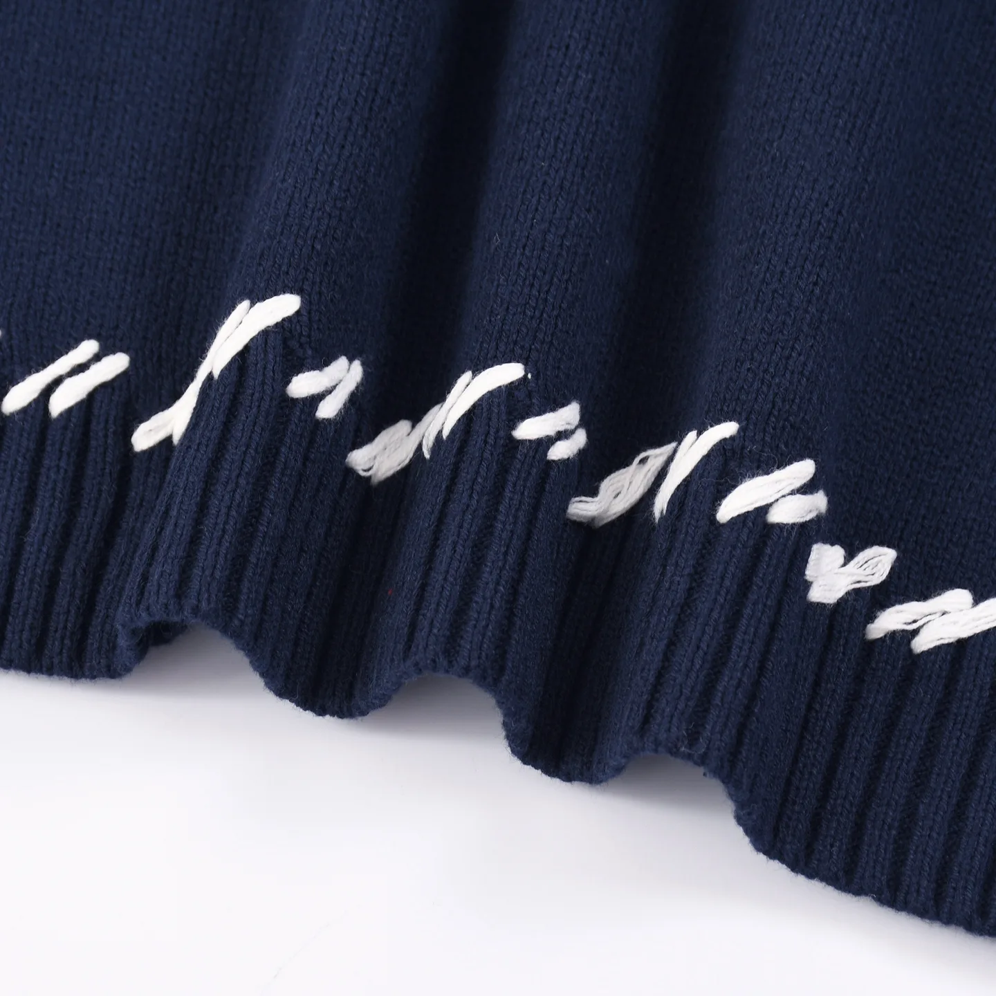 Ami de Coeur Intarsia Knit Crew-Neck Sweater D18020330 — view 11