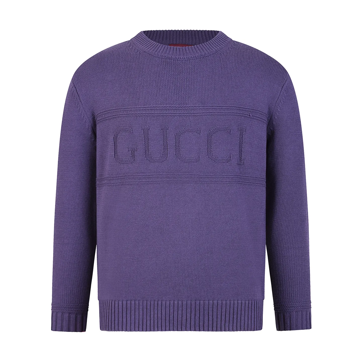 Logo-Embroidered Crew-Neck Knit Sweater D18020328