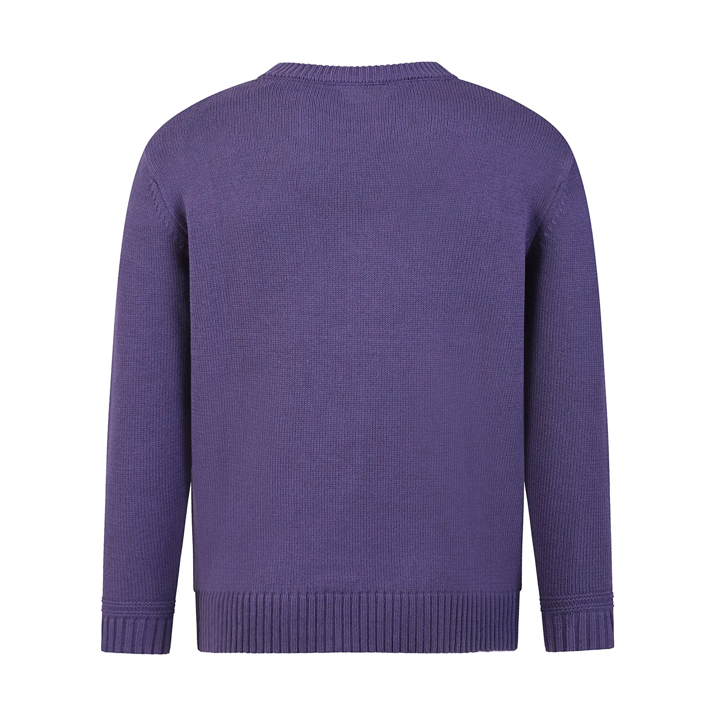 Logo-Embroidered Crew-Neck Knit Sweater D18020328 — view 3