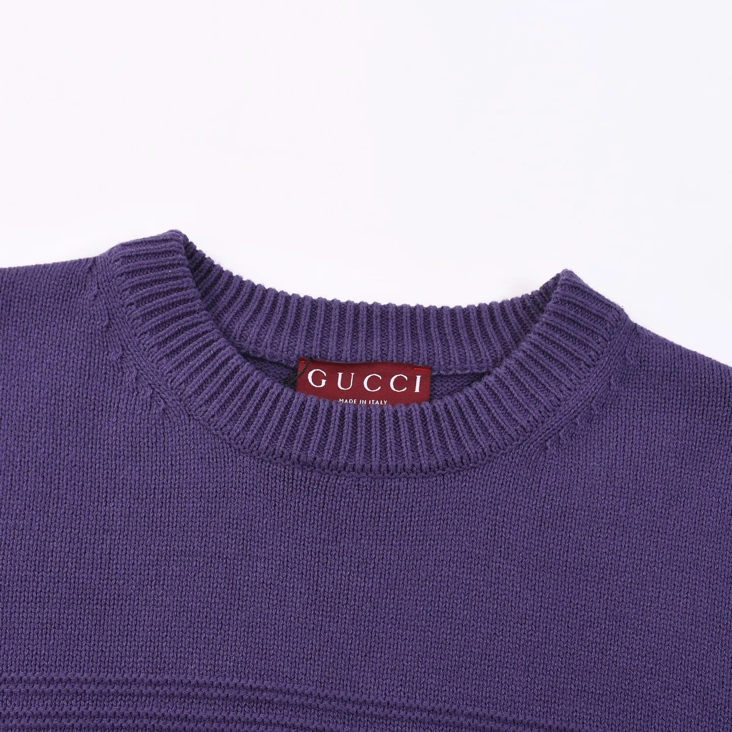 Logo-Embroidered Crew-Neck Knit Sweater D18020328 — view 4