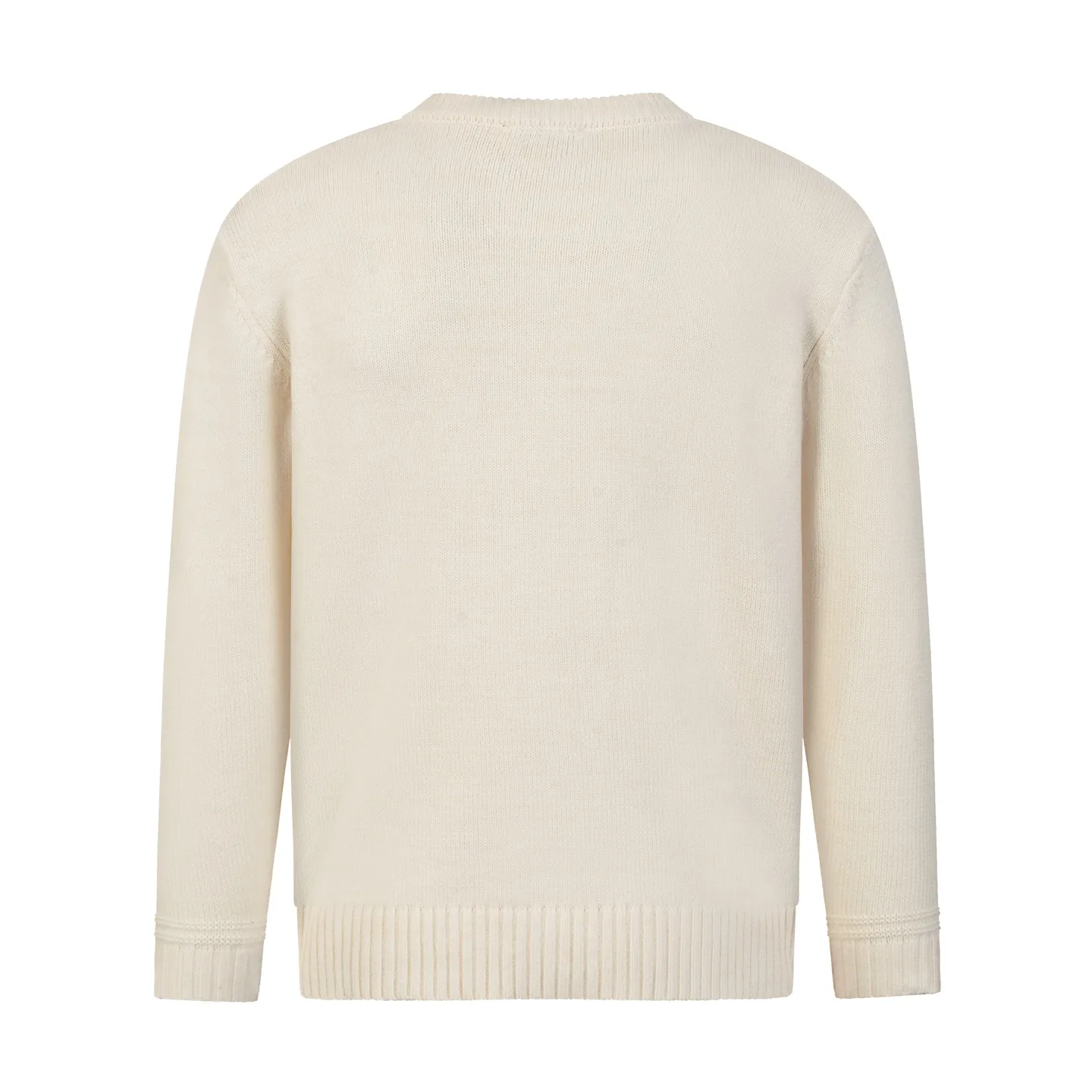 Logo-Embossed Cotton Knit Sweater D18020326 — view 2