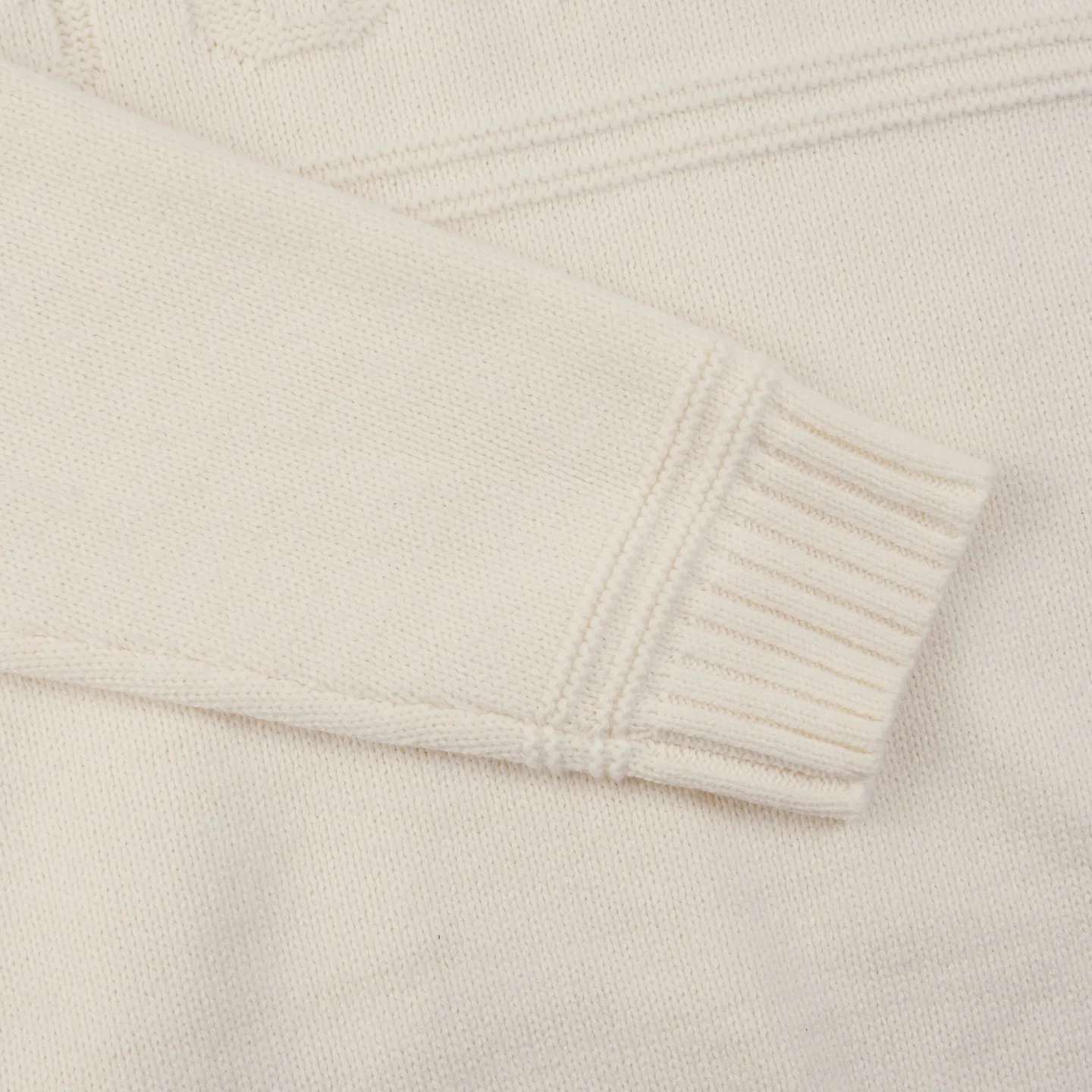 Logo-Embossed Cotton Knit Sweater D18020326 — view 8