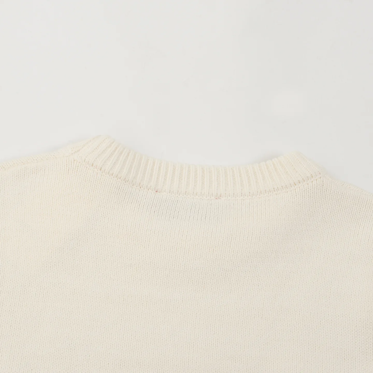 Logo-Embossed Cotton Knit Sweater D18020326 — view 11