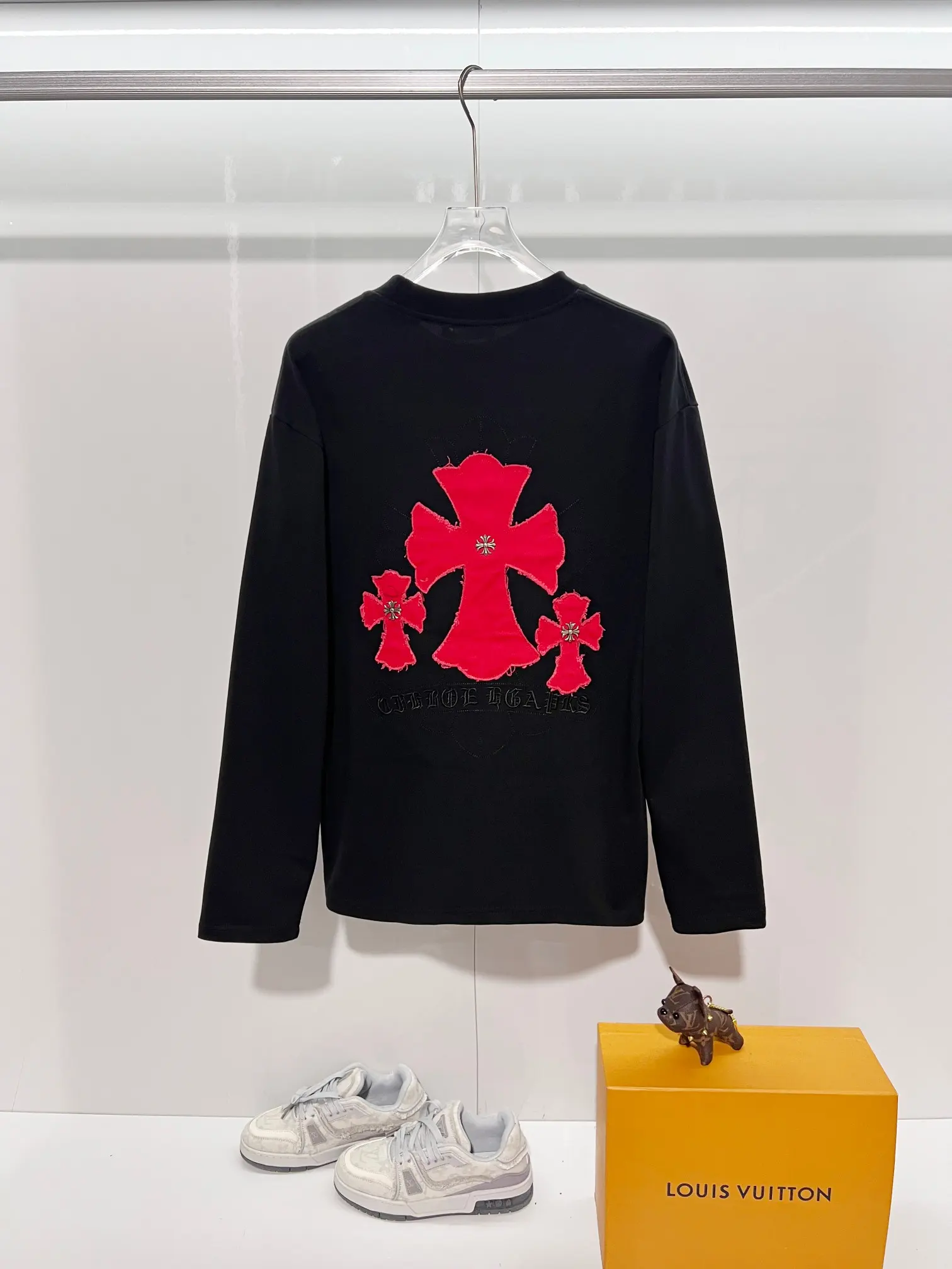 Cross Patch Long-Sleeve T-Shirt D18022884 — view 2