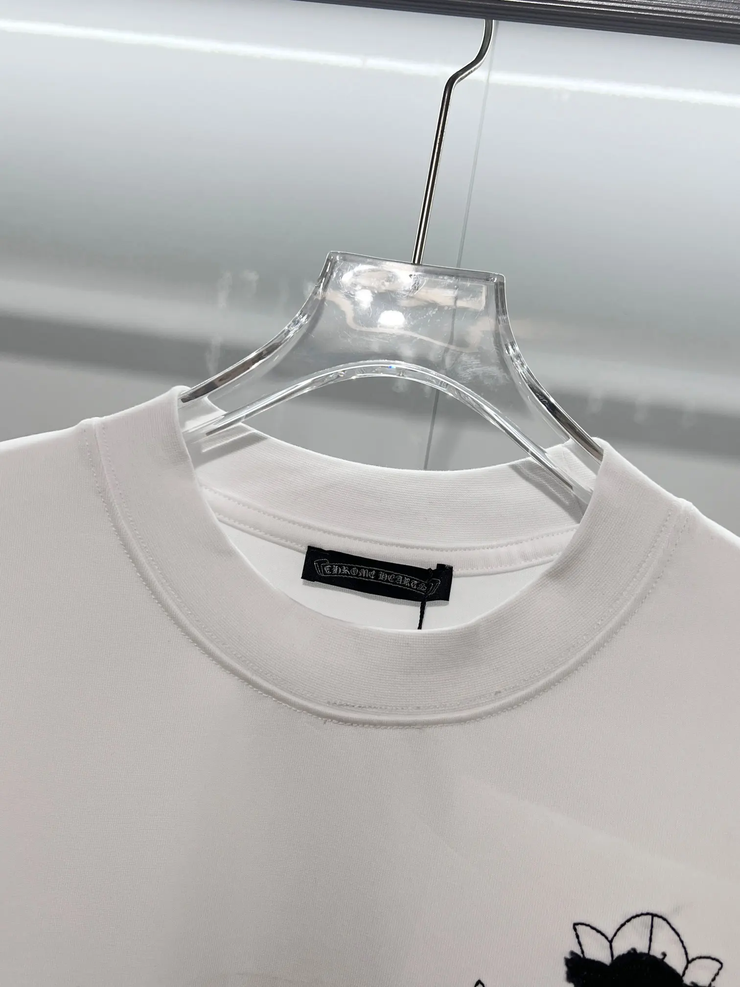Cross Patch Long-Sleeve Cotton T-Shirt D18022885 — view 7