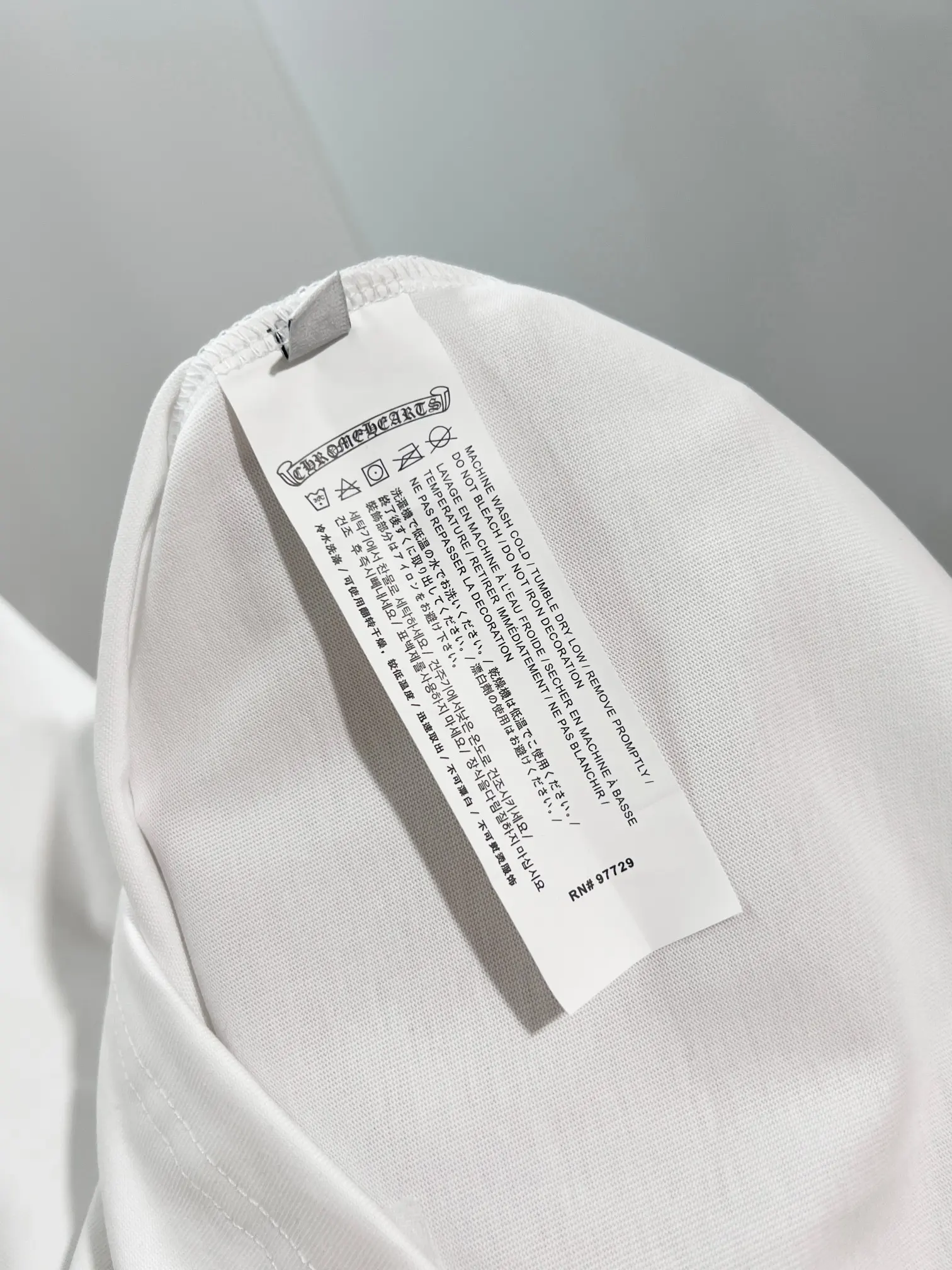 Cross Patch Long-Sleeve Cotton T-Shirt D18022885 — view 10