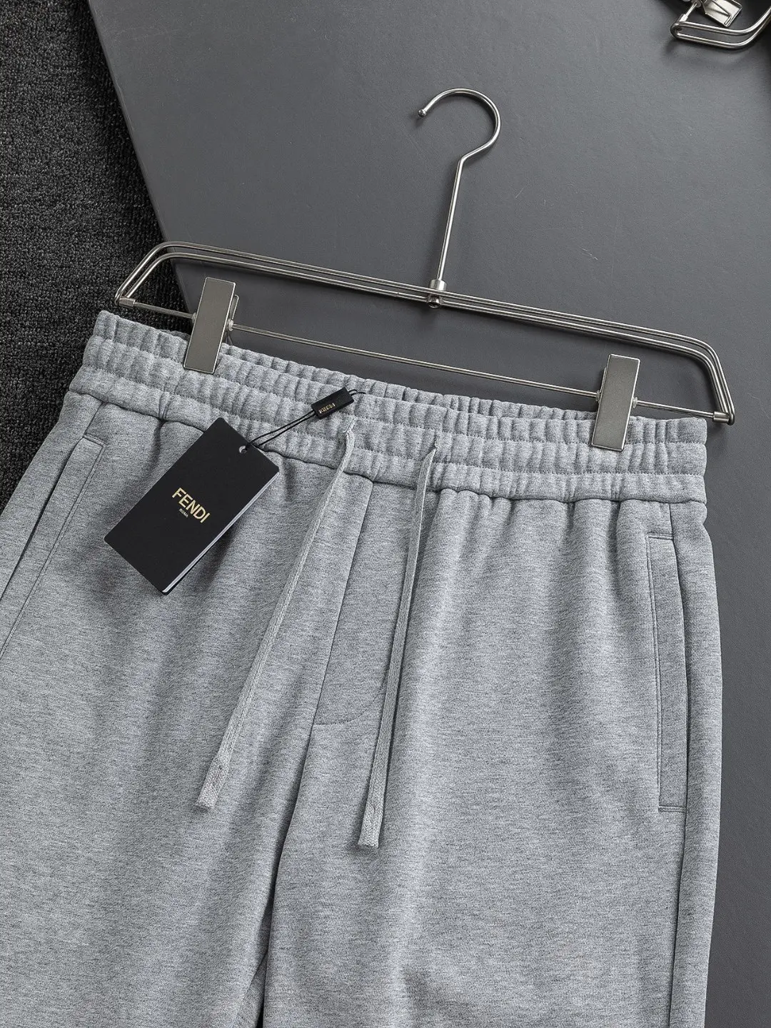Logo-Embroidered Straight-Leg Trousers D18022819 — view 5