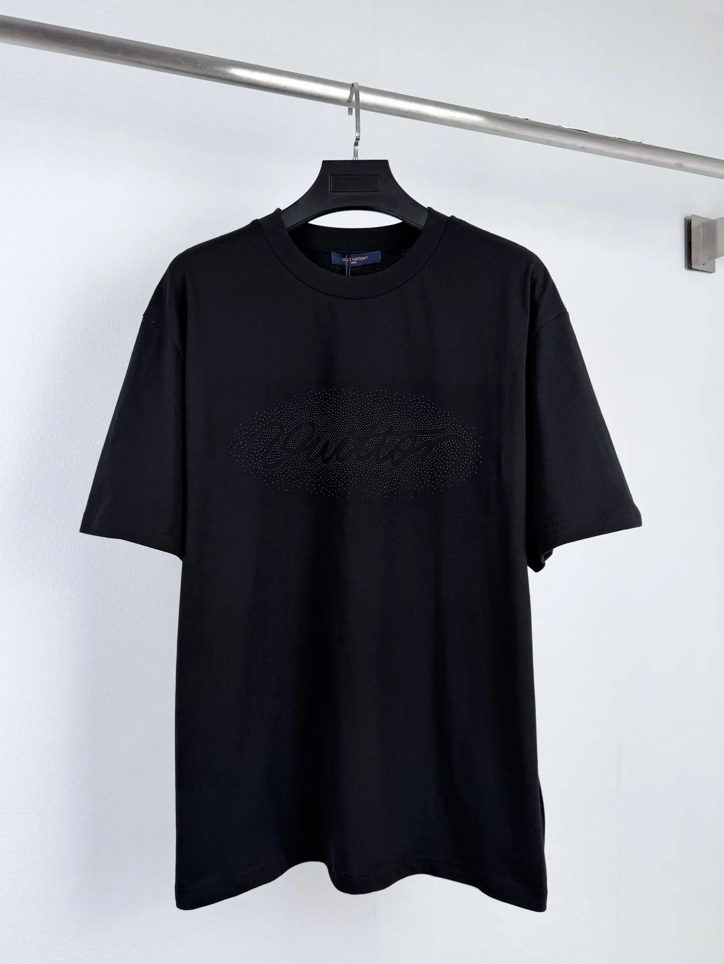 Embellished Logo Cotton T-Shirt D18020032