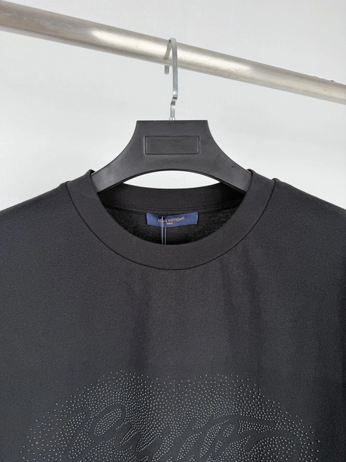 Embellished Logo Cotton T-Shirt D18020032 — view 5