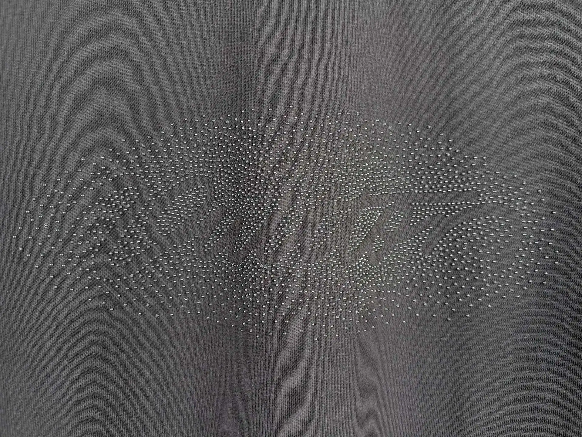 Embellished Logo Cotton T-Shirt D18020032 — view 7