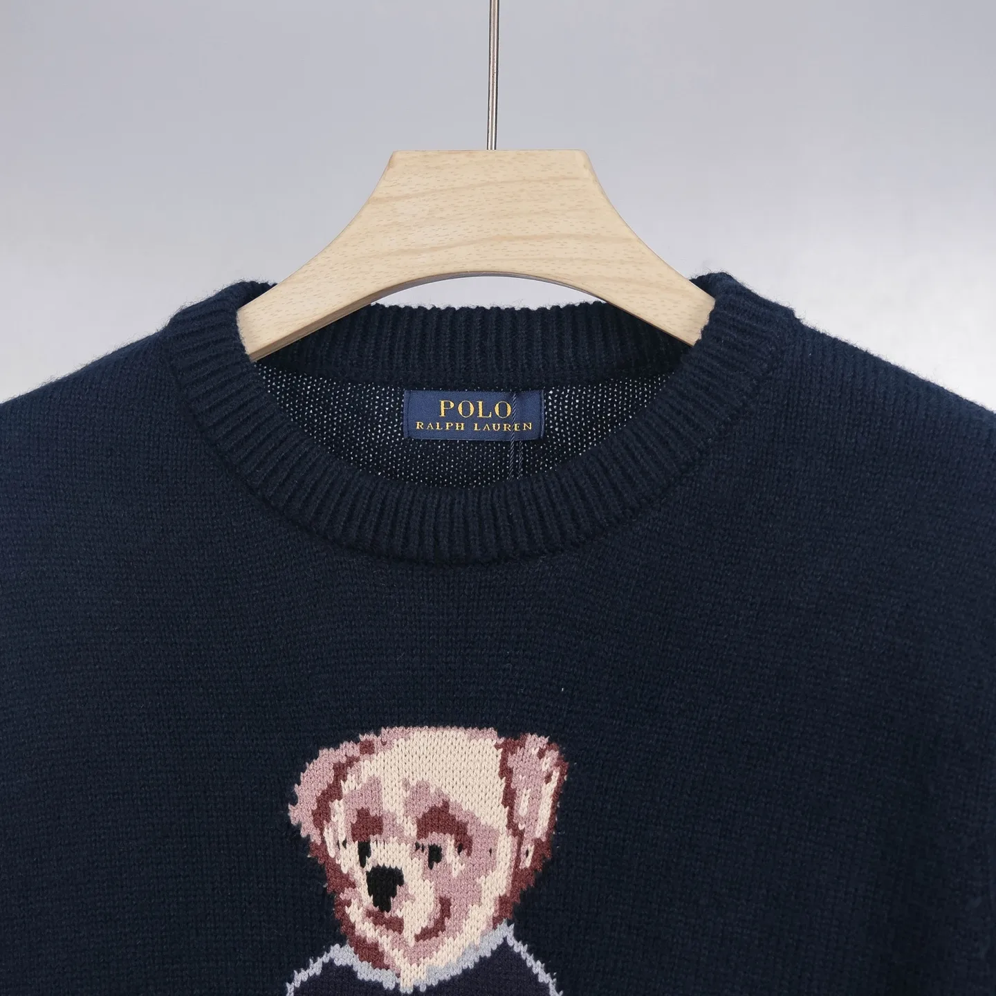 Polo Bear Cotton-Linen Sweater D18021784 — view 4