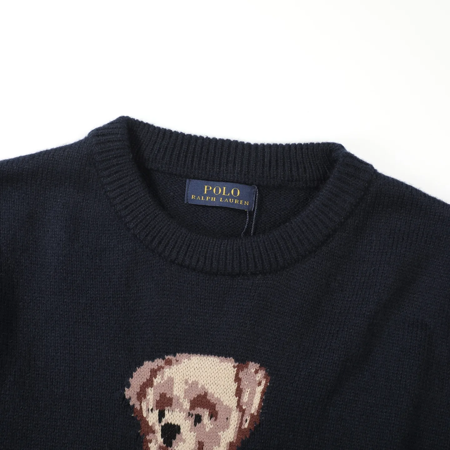 Polo Bear Cotton-Linen Intarsia Sweater D18021785 — view 4