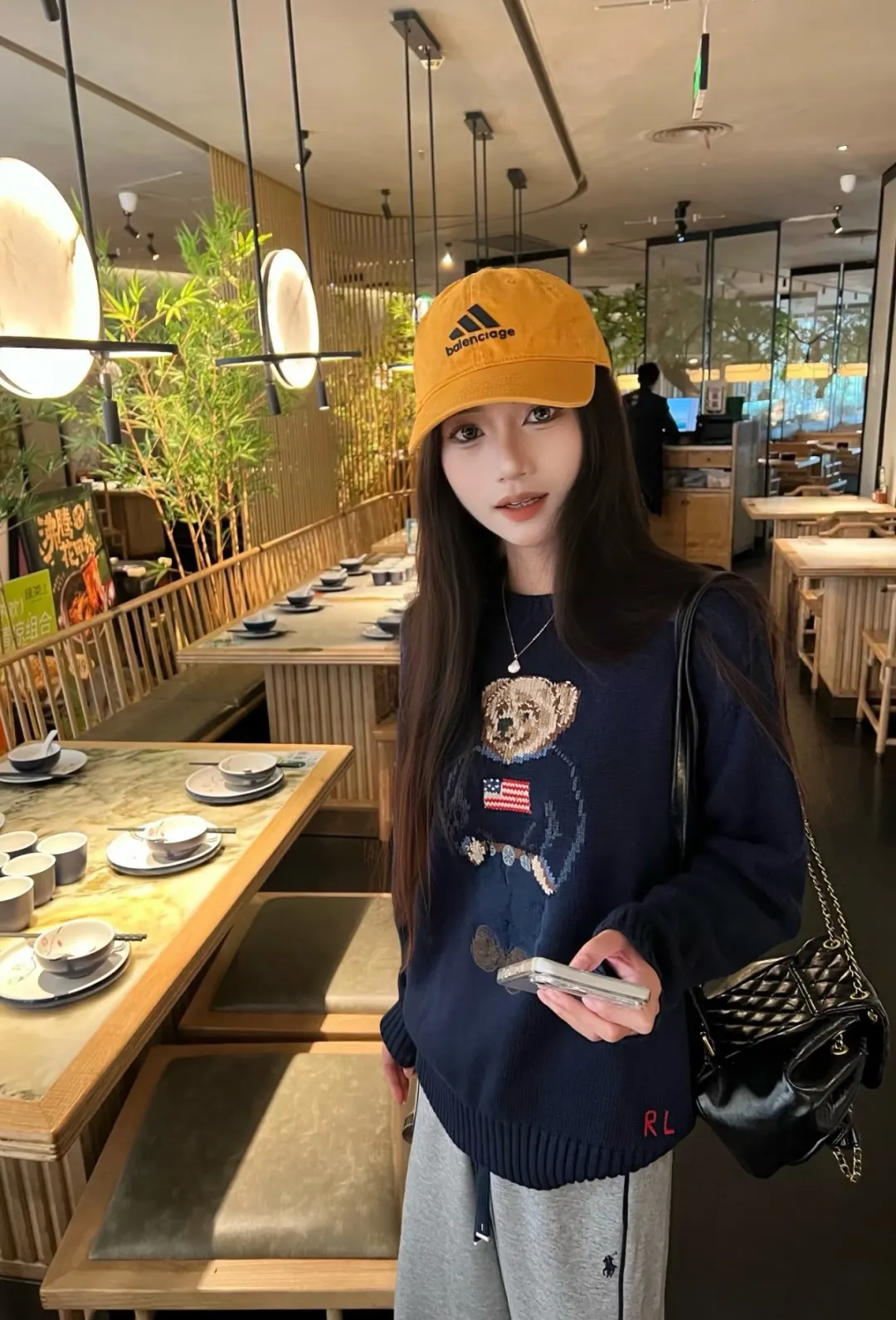 Polo Bear Cotton-Linen Sweater D18021786 — view 7