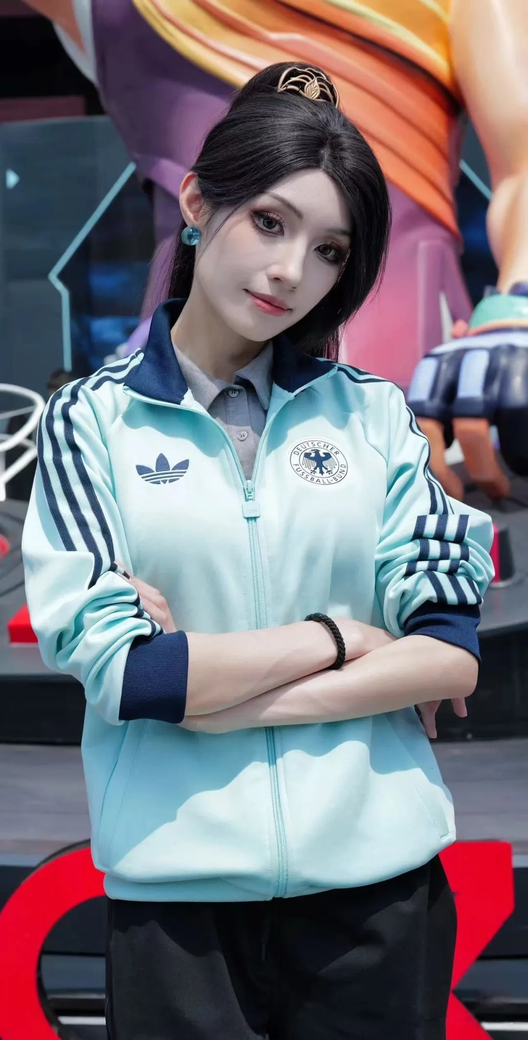 Adidas Originals Germany Retro Track Jacket D18021739 — view 5