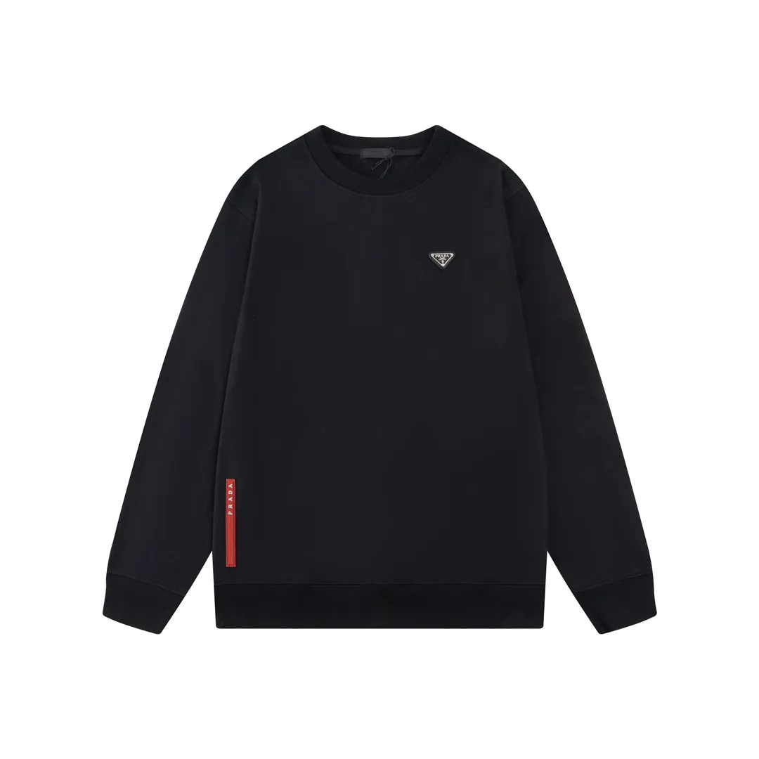 Logo-Badge Cotton-Terry Sweatshirt D18019885 — view 2