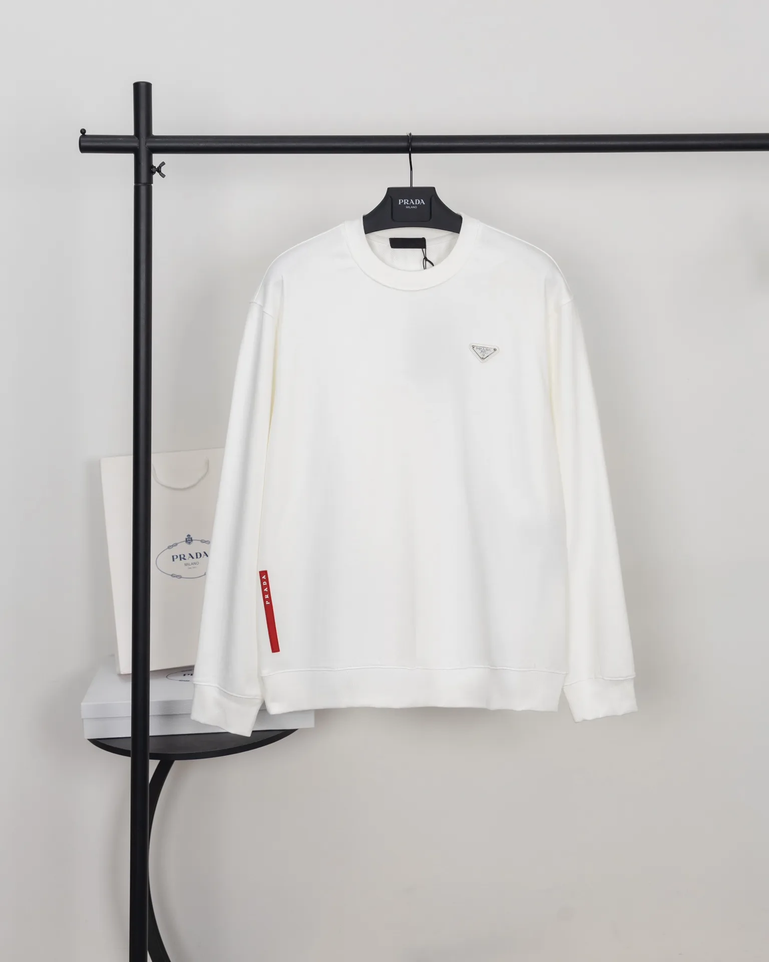 Logo-Appliqué Cotton-Terry Sweatshirt D18019882