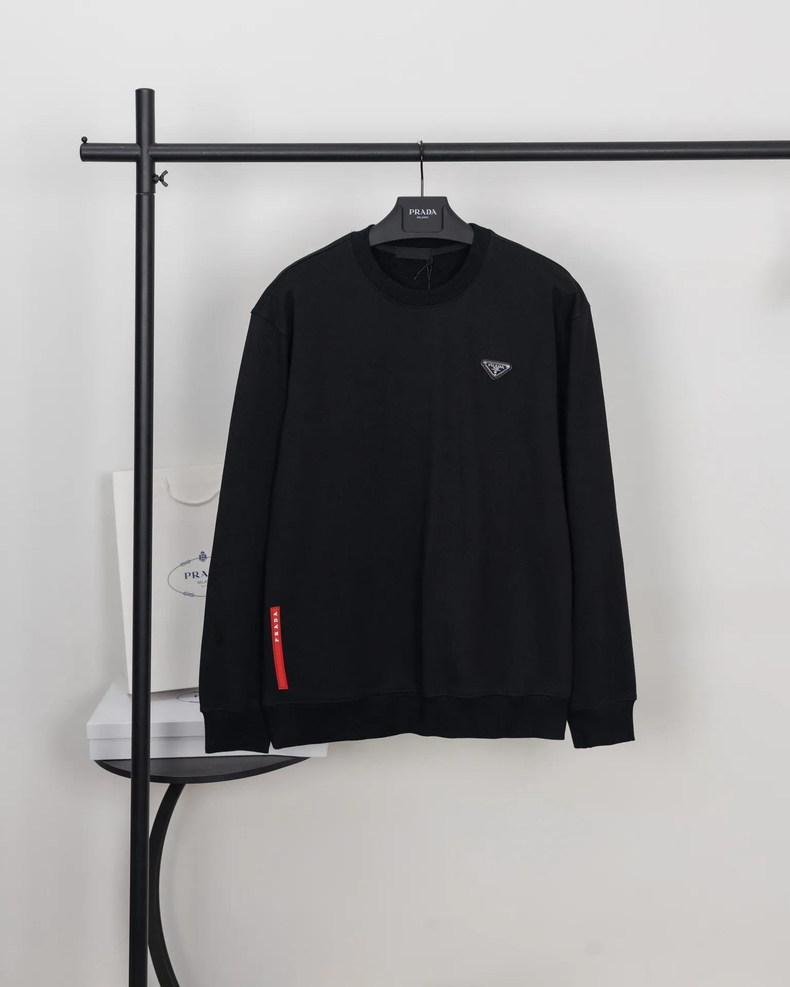 Logo-Appliqué Cotton-Jersey Sweatshirt D18019884