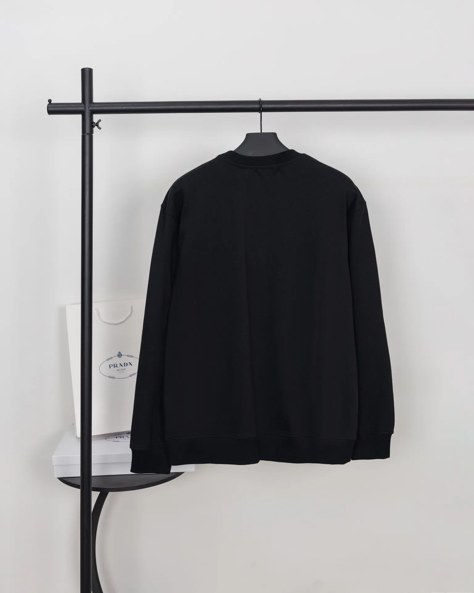 Logo-Appliqué Cotton-Jersey Sweatshirt D18019884 — view 2