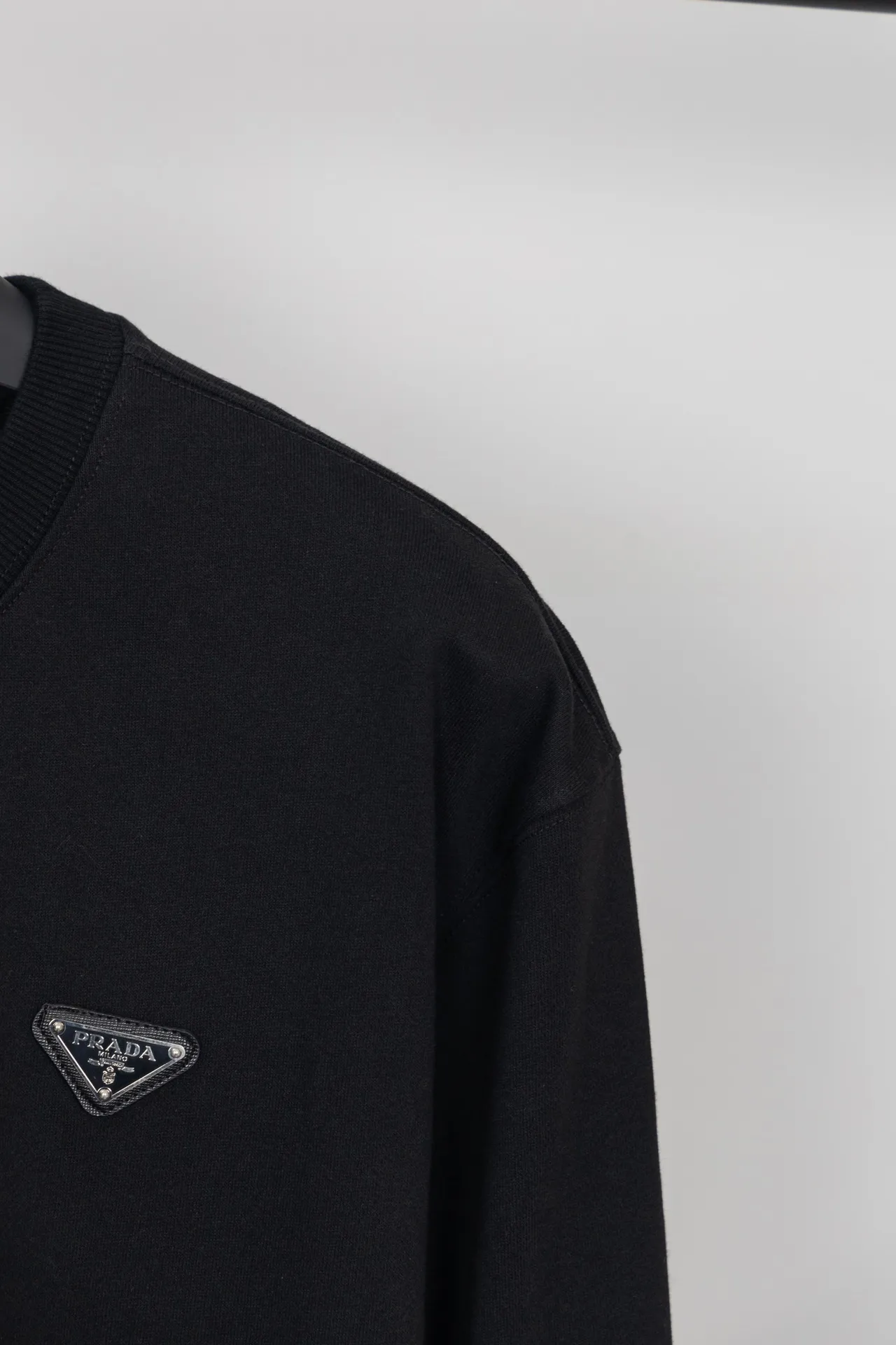 Logo-Appliqué Cotton-Jersey Sweatshirt D18019884 — view 6