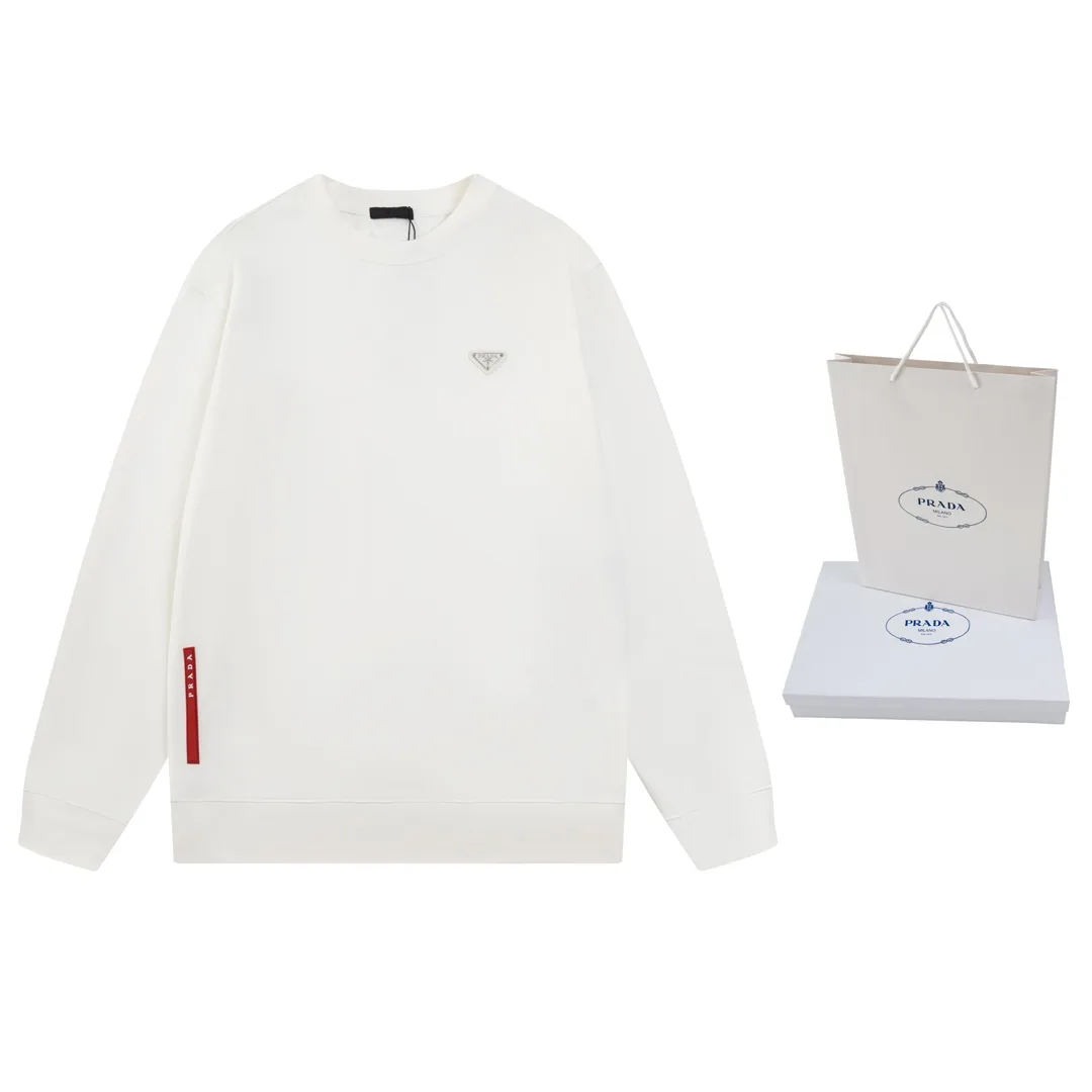 Logo-Plaque Cotton-Terry Sweatshirt D18019883