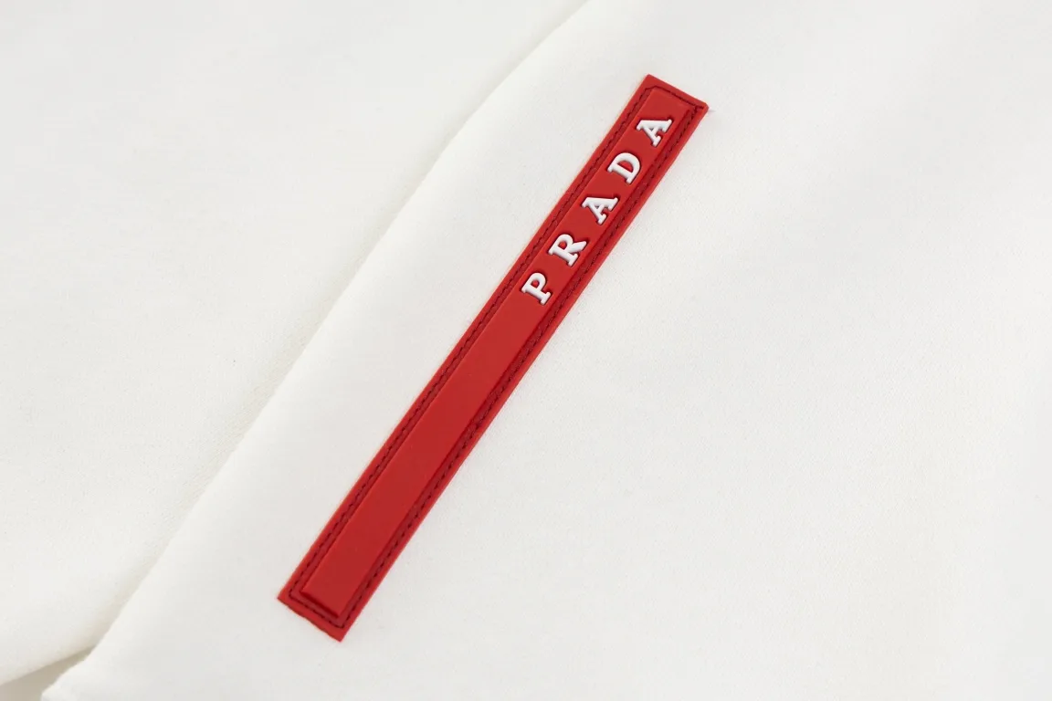 Logo-Plaque Cotton-Terry Sweatshirt D18019883 — view 5