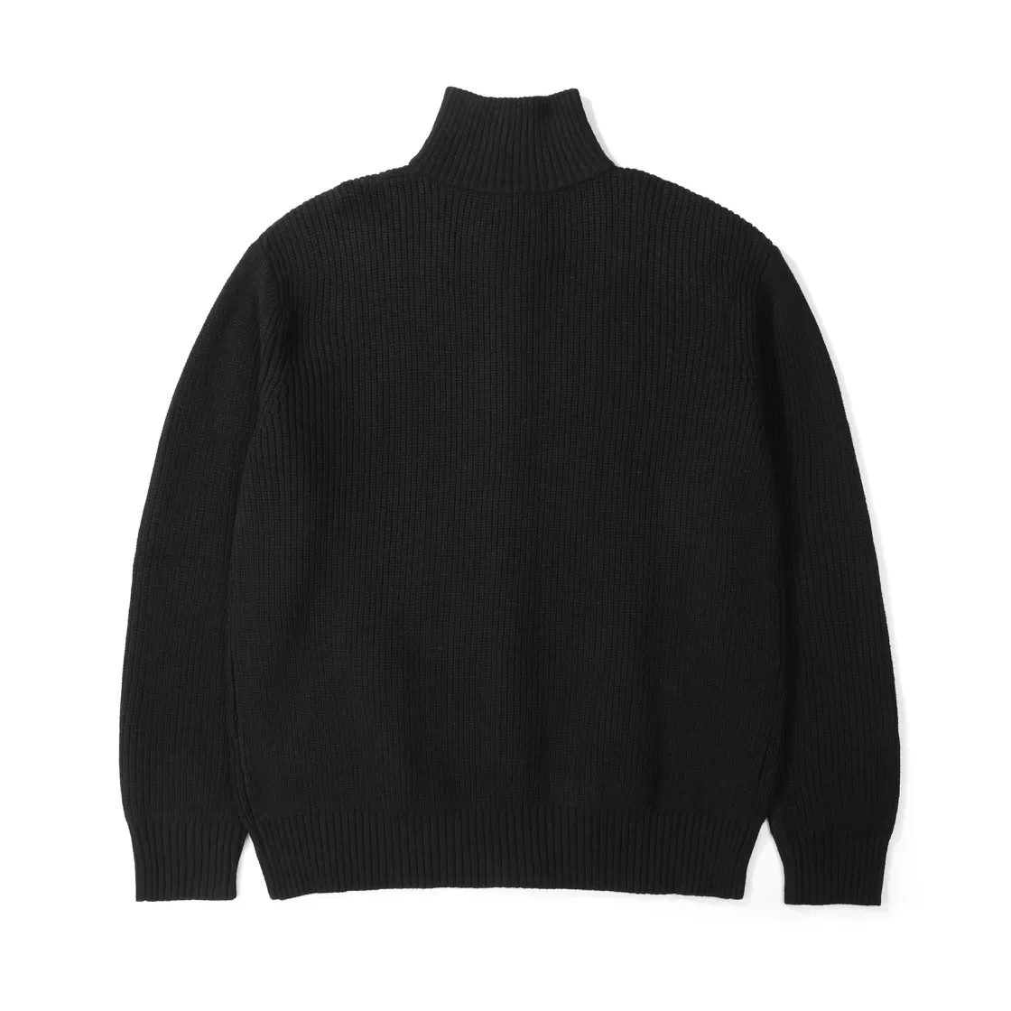 Logo Embroidered Zip-Up Ribbed Cardigan D18021789 — view 3