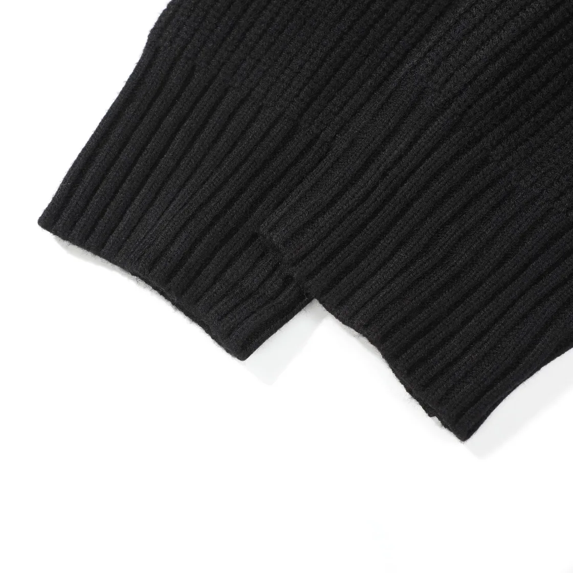 Logo Embroidered Zip-Up Ribbed Cardigan D18021789 — view 10