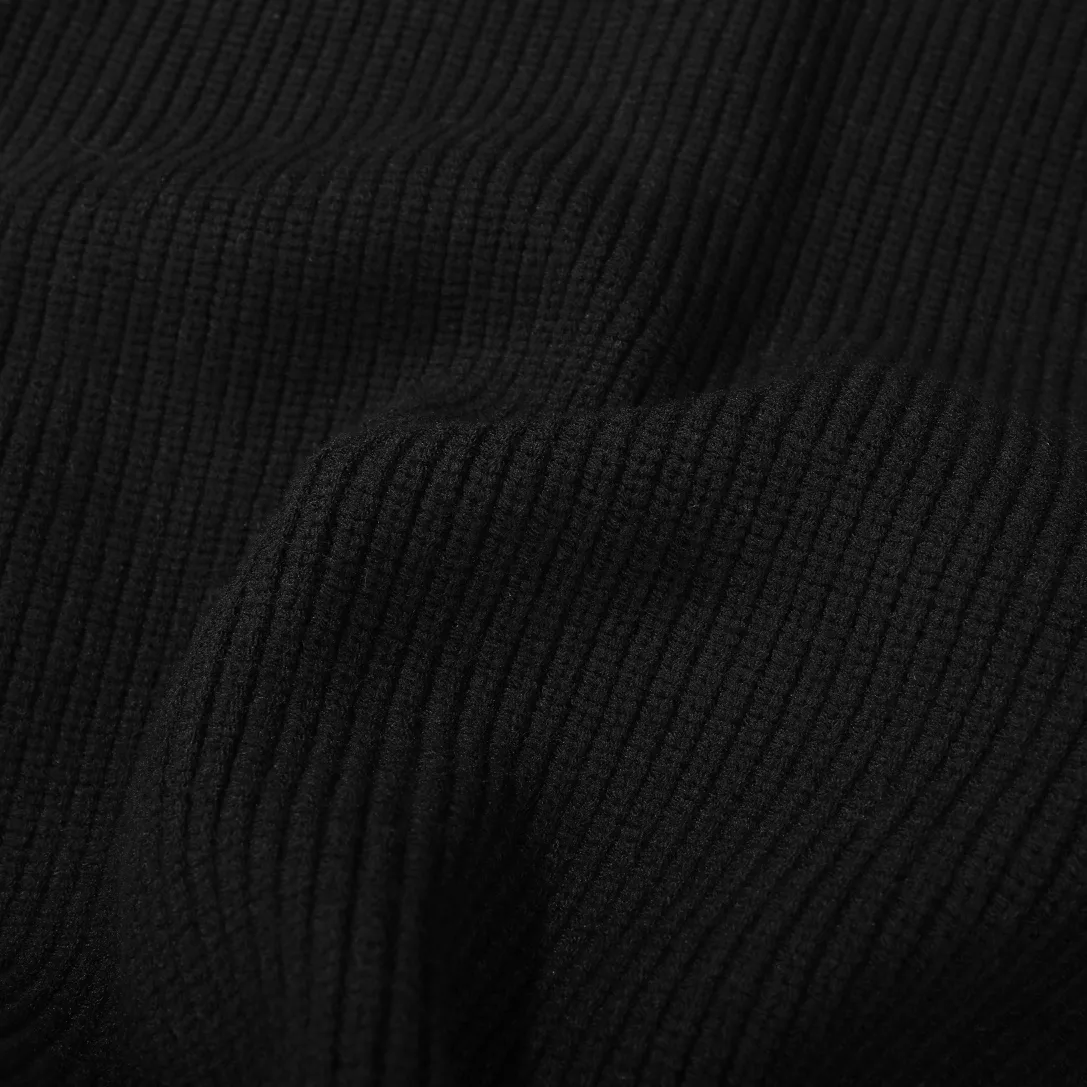Logo Embroidered Zip-Up Ribbed Cardigan D18021789 — view 13