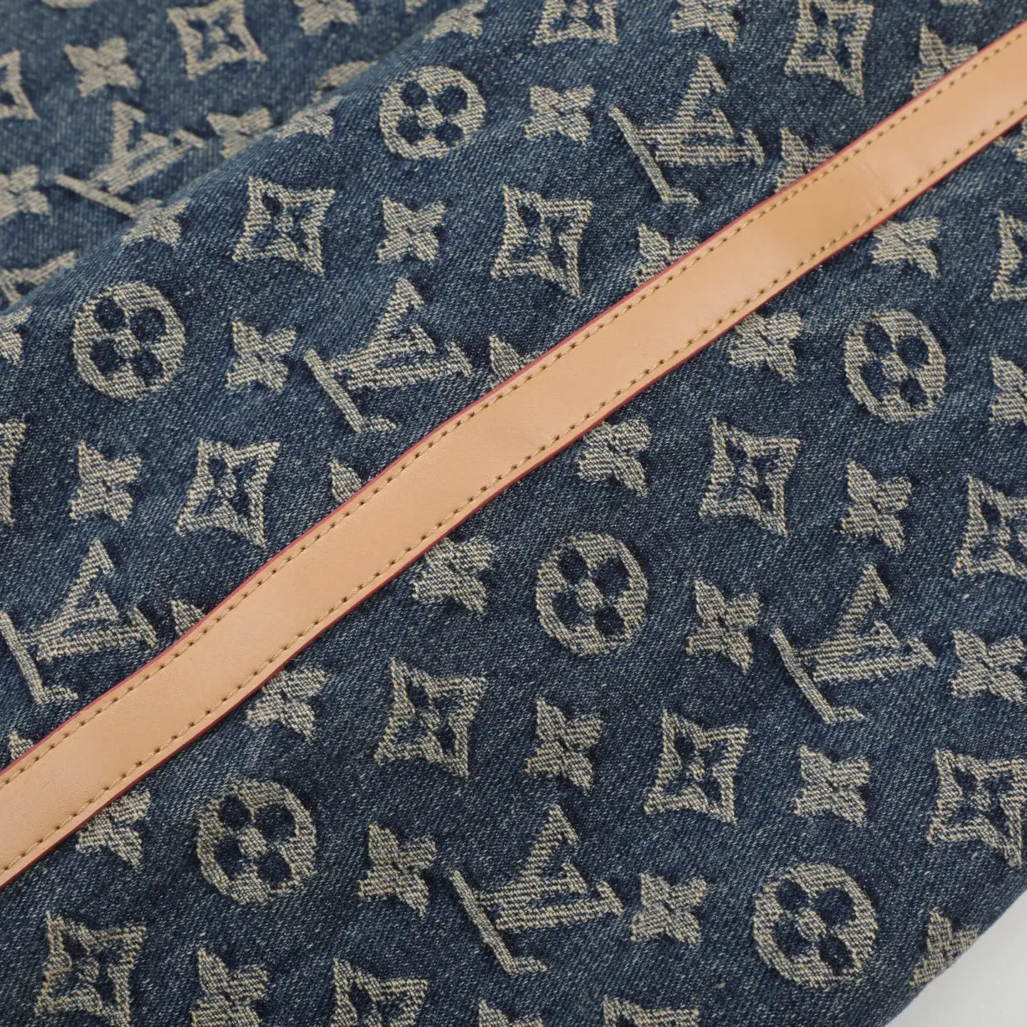 Monogram Jacquard Straight-Leg Jeans D18521818 — view 11