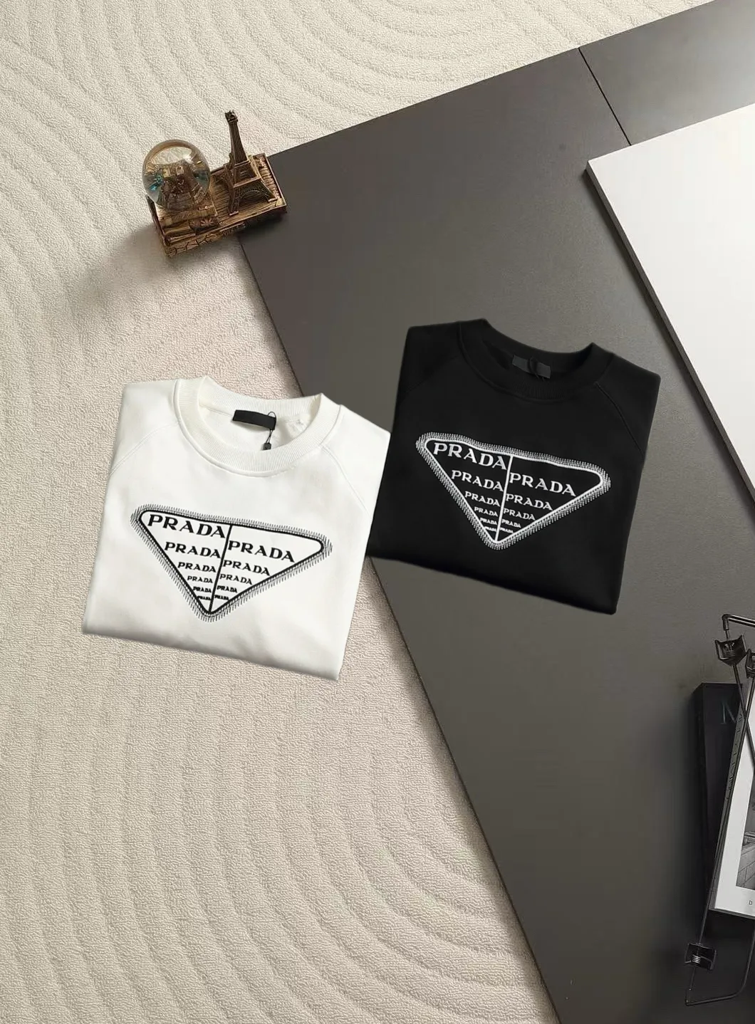 Logo-Embroidered Cotton-Blend Sweatshirt D18520203 — view 2