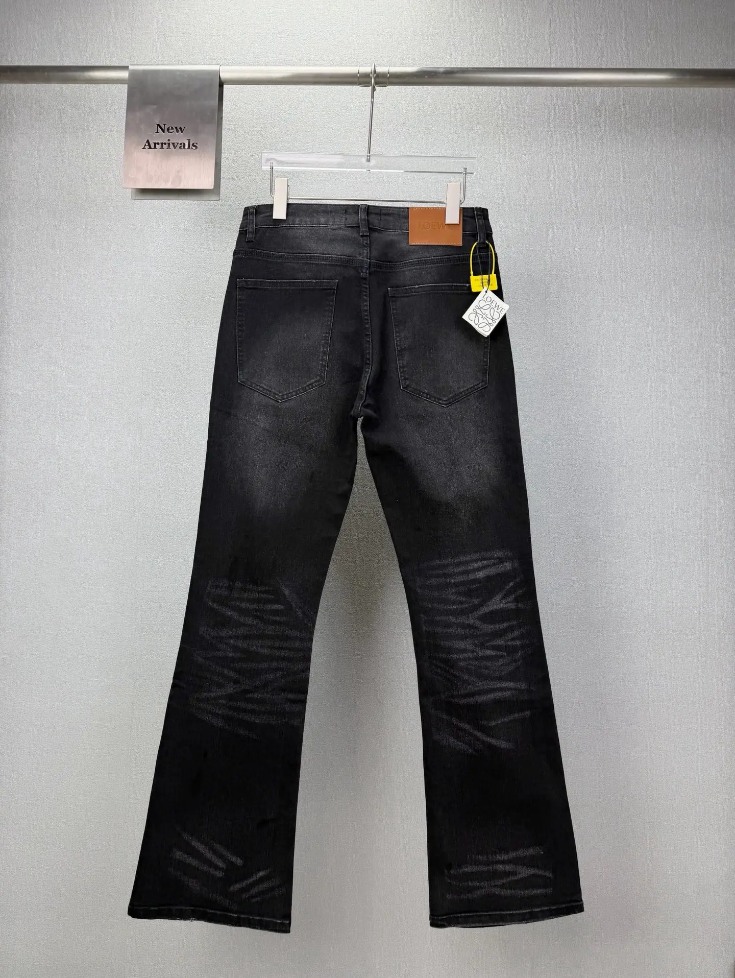 Anagram Embroidered Flared Jeans D18521401 — view 2