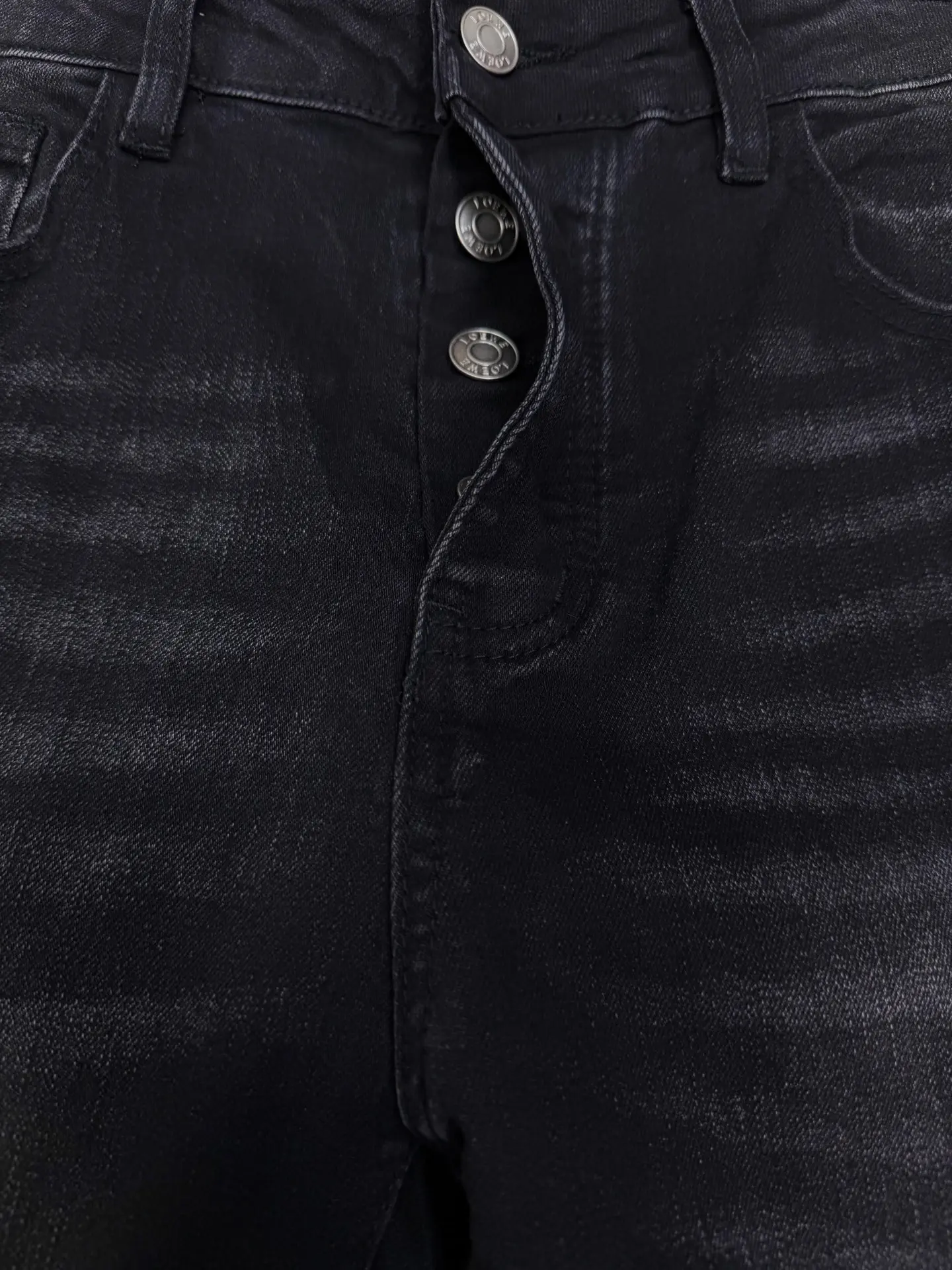 Anagram Embroidered Flared Jeans D18521401 — view 6