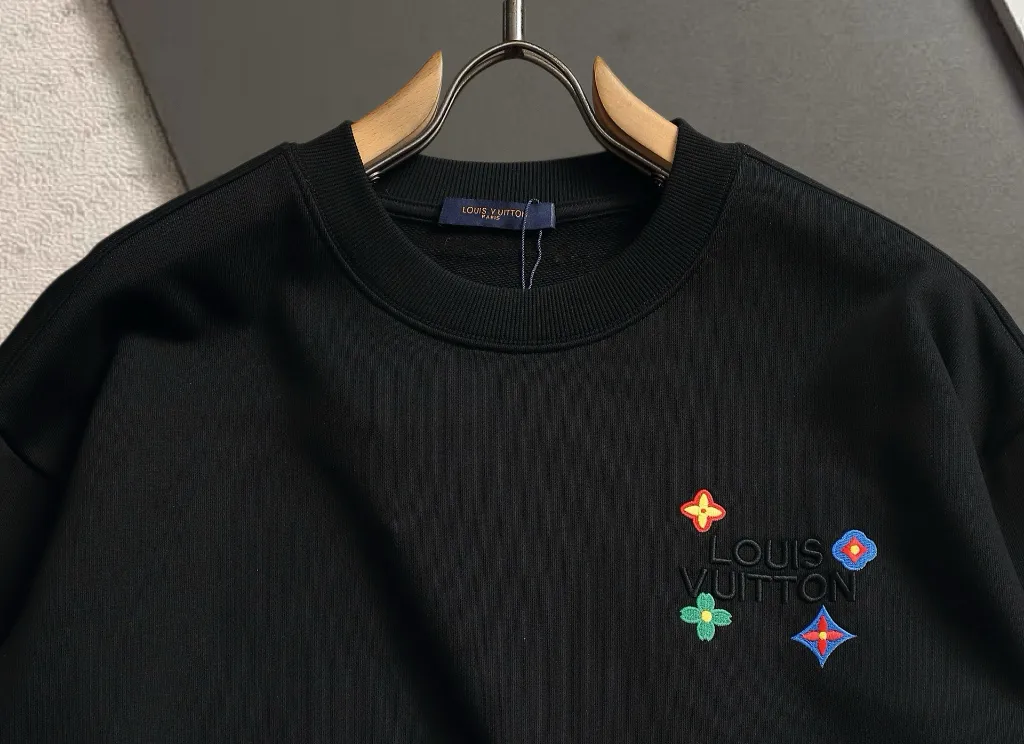 Logo Embroidered Crew-Neck Sweatshirt D18520201 — view 4