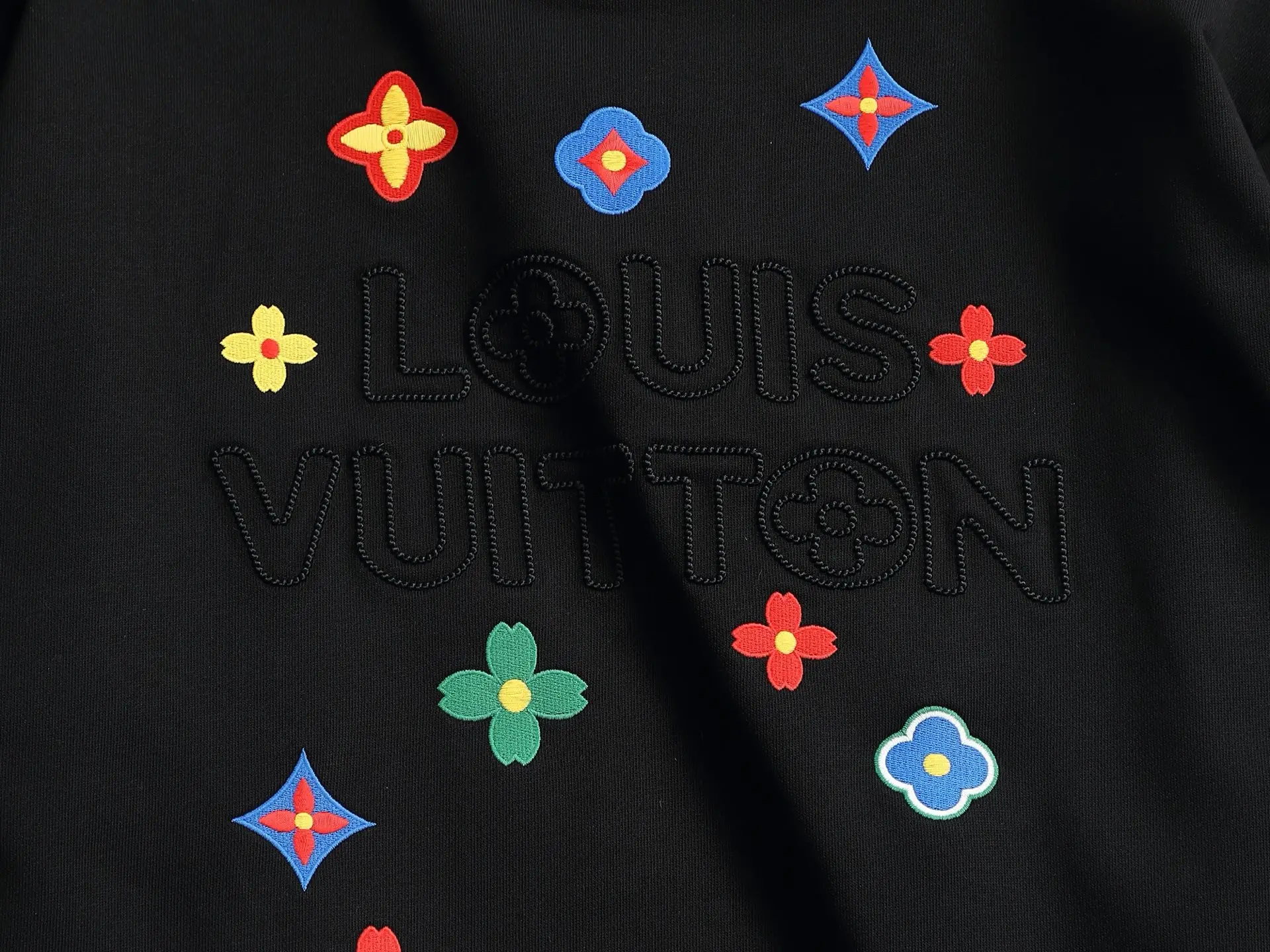 Logo Embroidered Crew-Neck Sweatshirt D18520201 — view 7