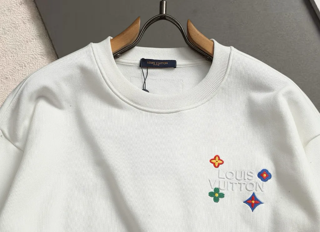 Embroidered Logo Crew-Neck Sweatshirt D18520200 — view 4