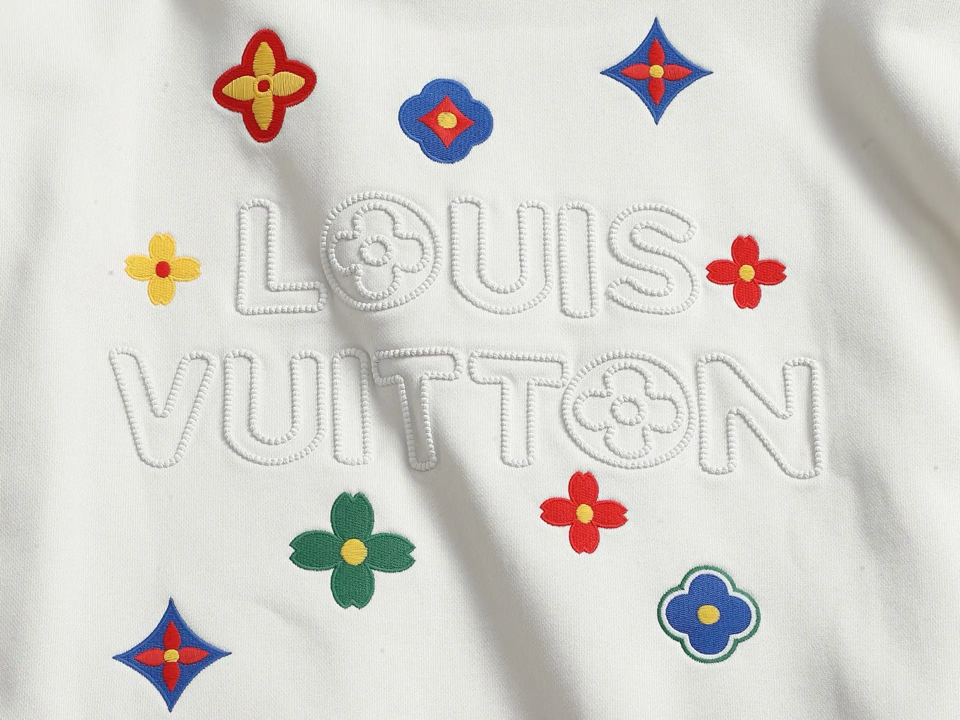 Embroidered Logo Crew-Neck Sweatshirt D18520200 — view 8