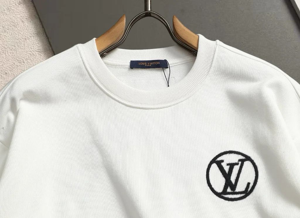 Logo Embroidered Crew-Neck Sweatshirt D18520204 — view 4