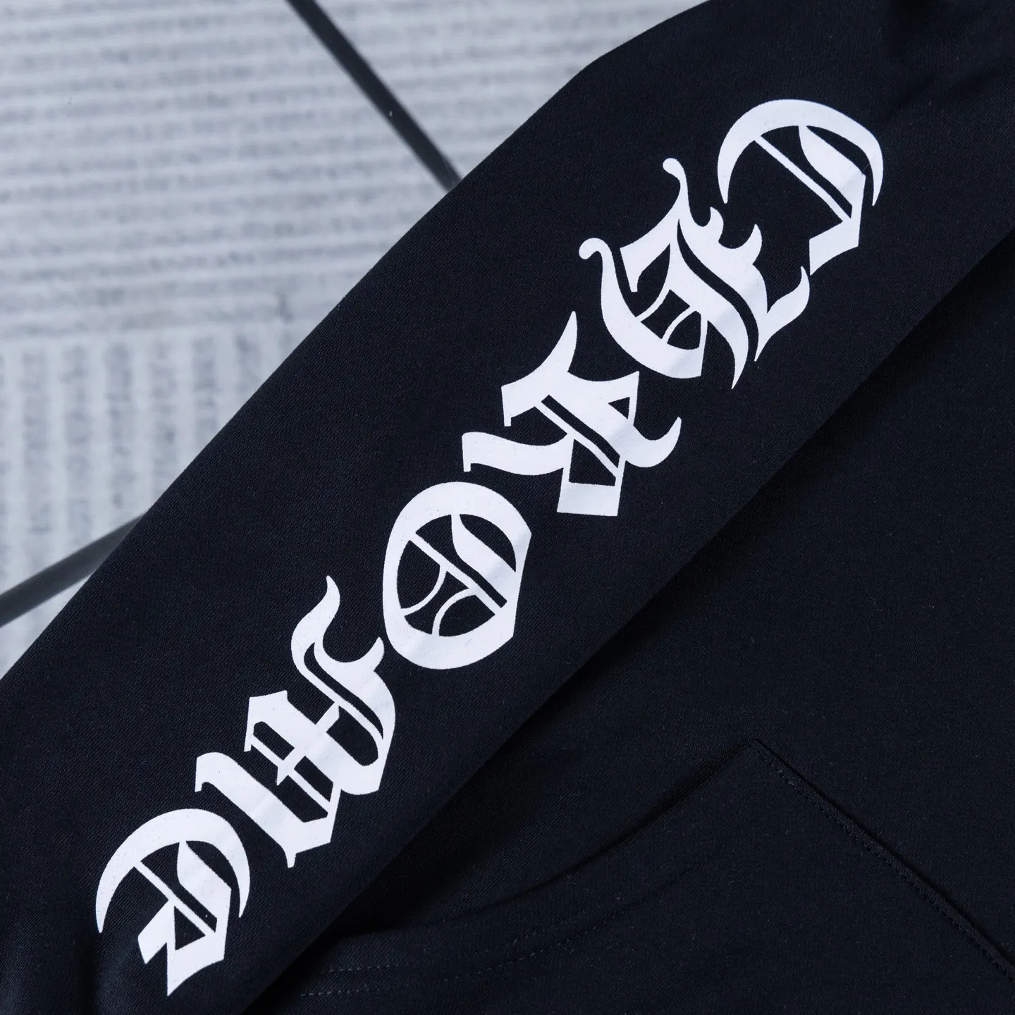 Logo-Print Zip-Up Cotton Hoodie D18521444 — view 8