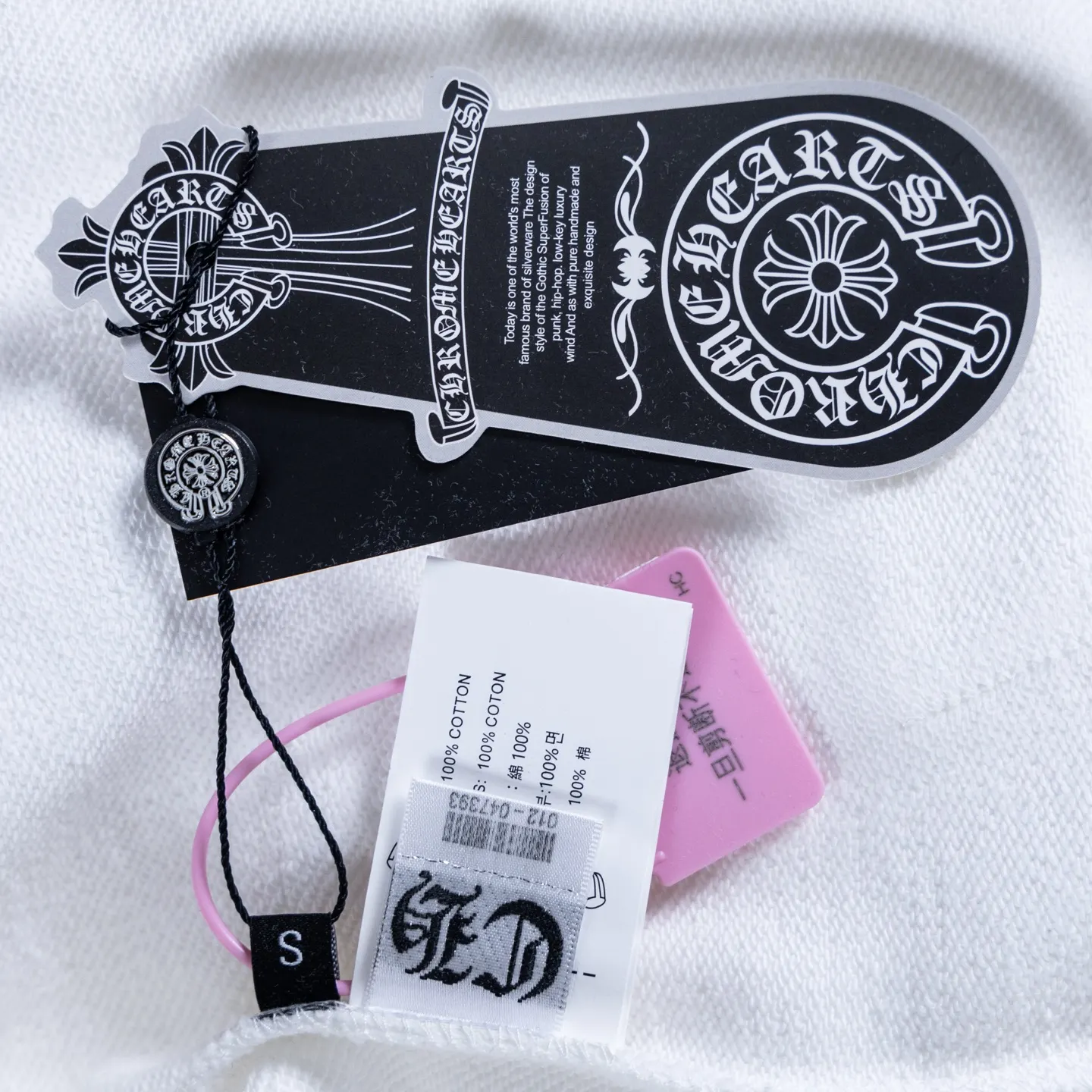 Logo-Print Zip-Up Cotton Hoodie D18521445 — view 5