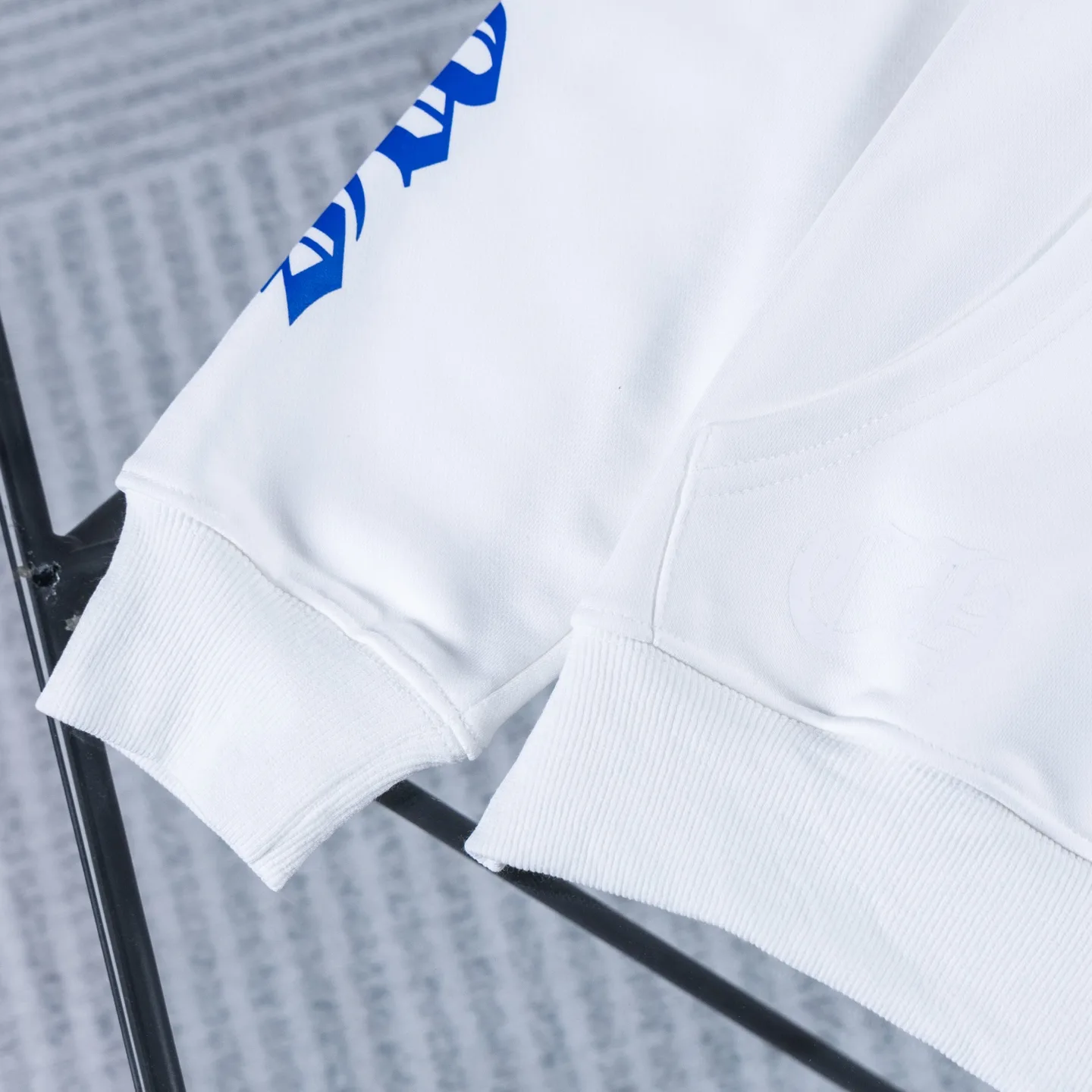 Logo-Print Zip-Up Cotton Hoodie D18521445 — view 9