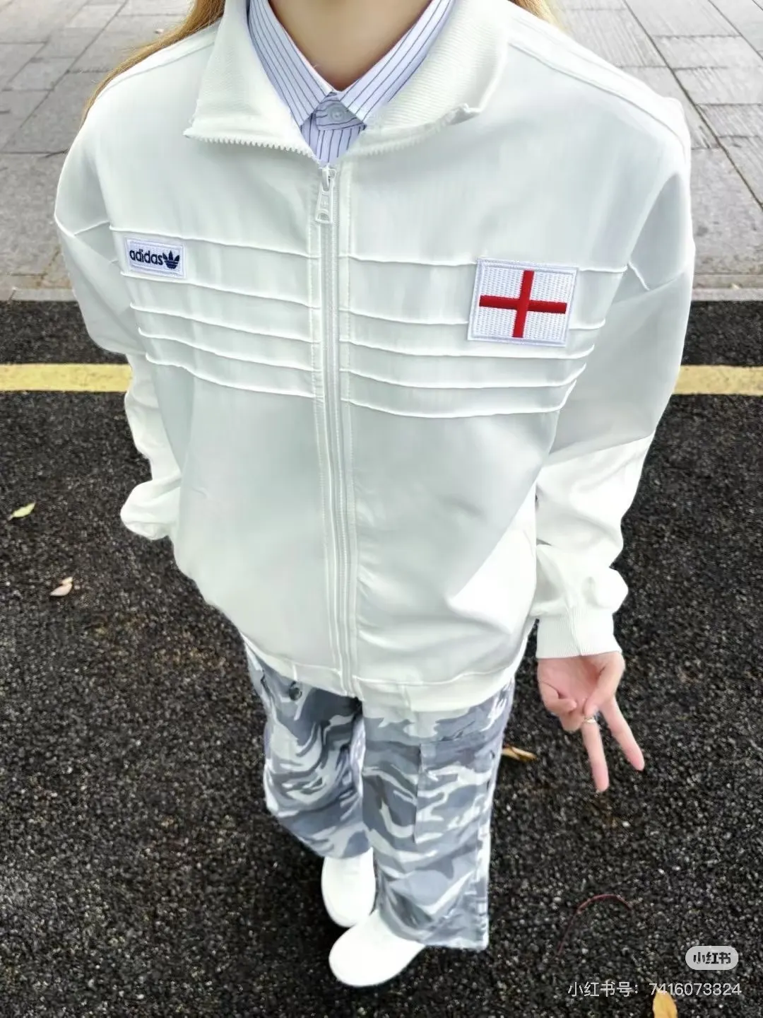 England National Team Track Jacket D18521761 — view 5