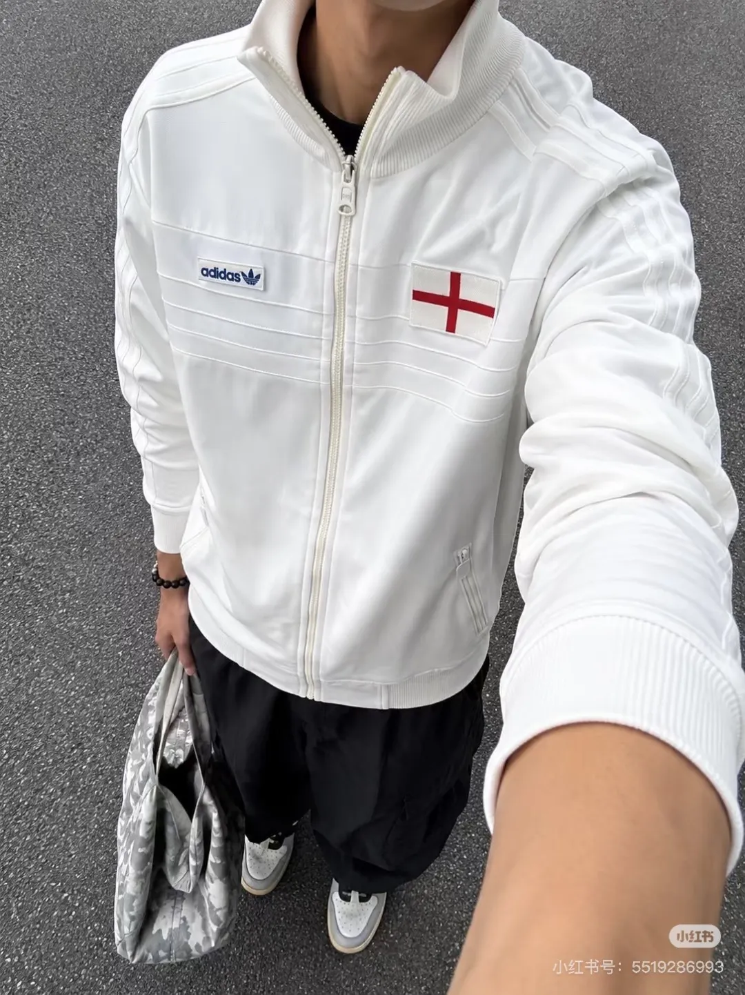 England National Team Track Jacket D18521761 — view 8