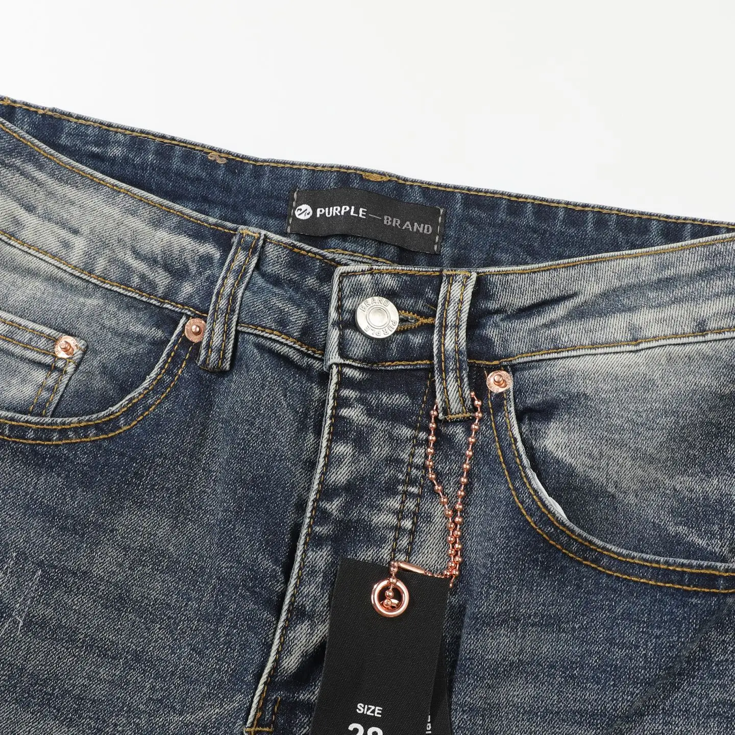 Purple Brand Distressed Flare-Leg Jeans D18521800 — view 5