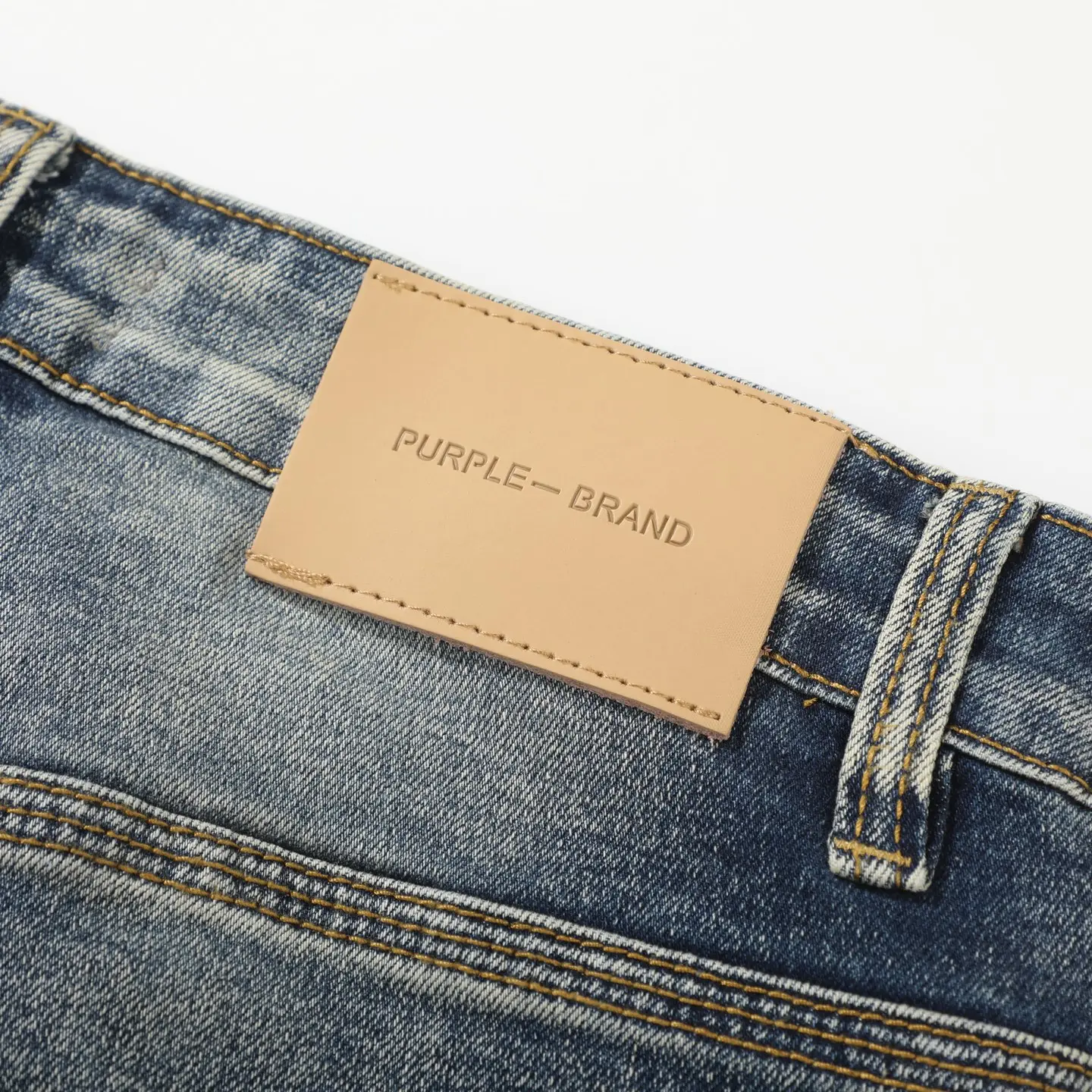 Purple Brand Distressed Flare-Leg Jeans D18521800 — view 12