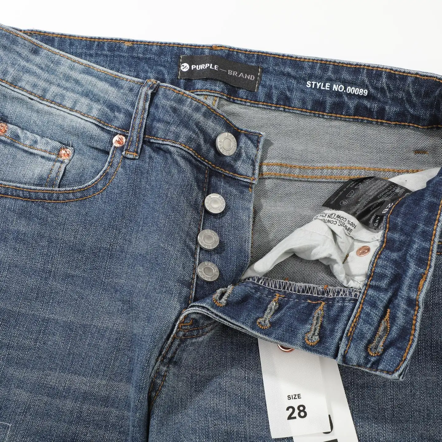 Distressed Flare-Leg Jeans D18521806 — view 6